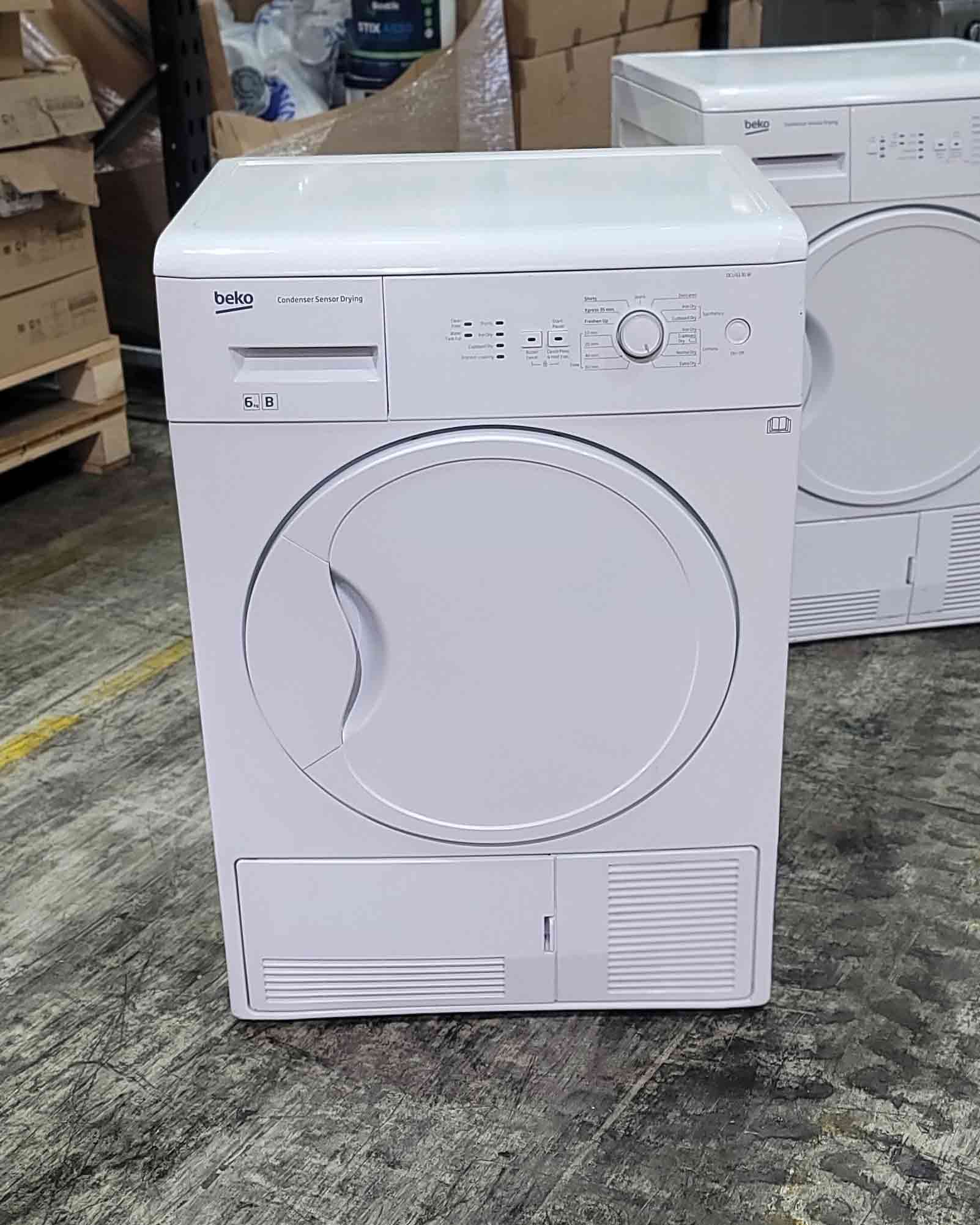 Beko 6kg Condenser Tumble Dryer DCU 6130 White