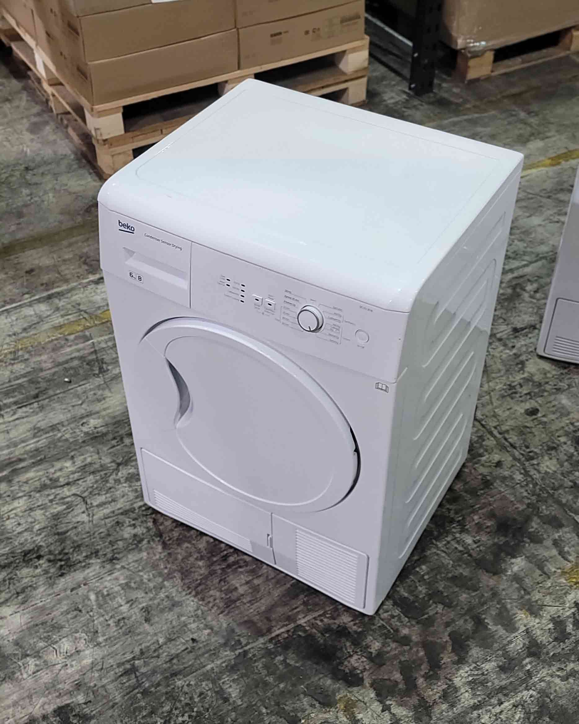 Beko 6kg Condenser Tumble Dryer DCU 6130 White