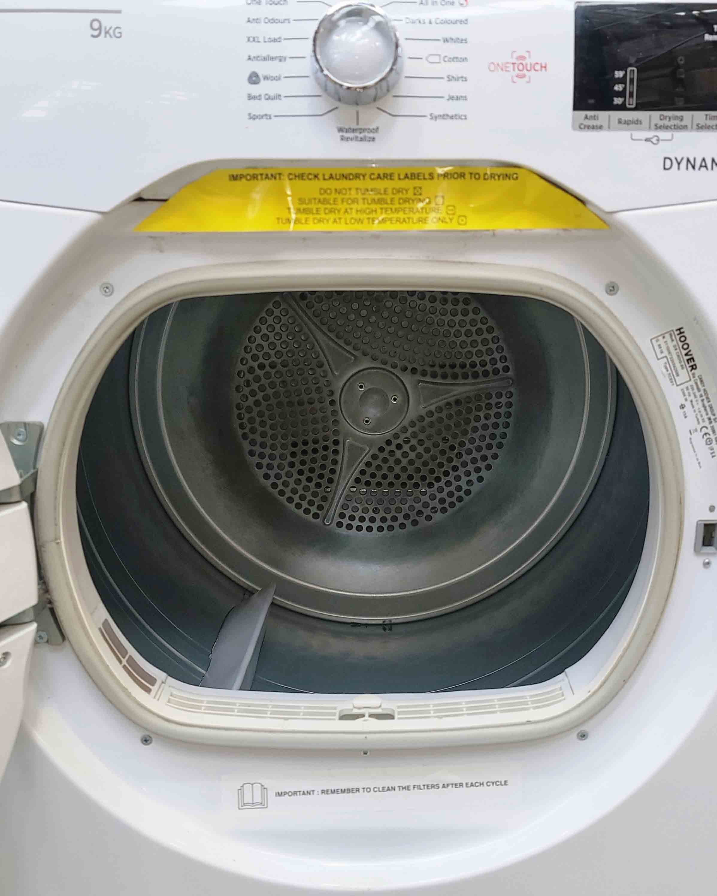 HOOVER 9kg Condensing Tumble Dryer White DXC 9 DG-80