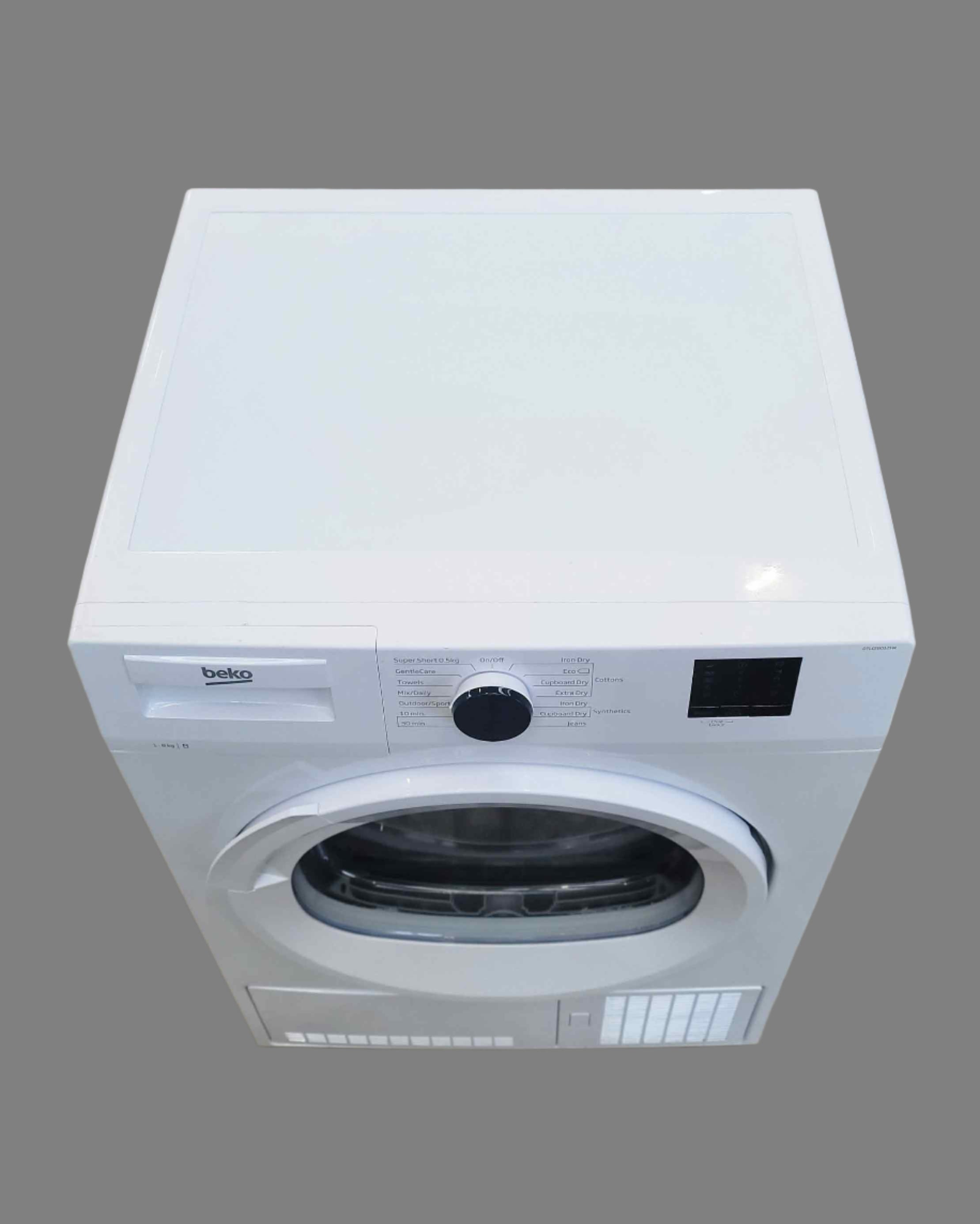BEKO 8kg White Condensing Tumble Dryer DTLCE80121W