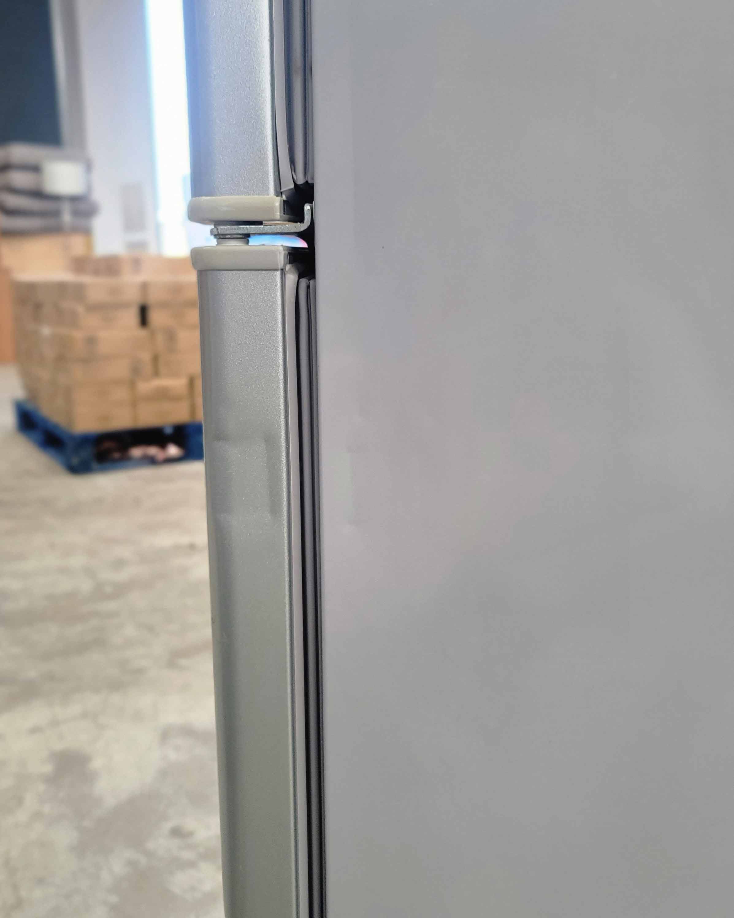 LOGIK Medium Silver Fridge Freezer LFC55S16