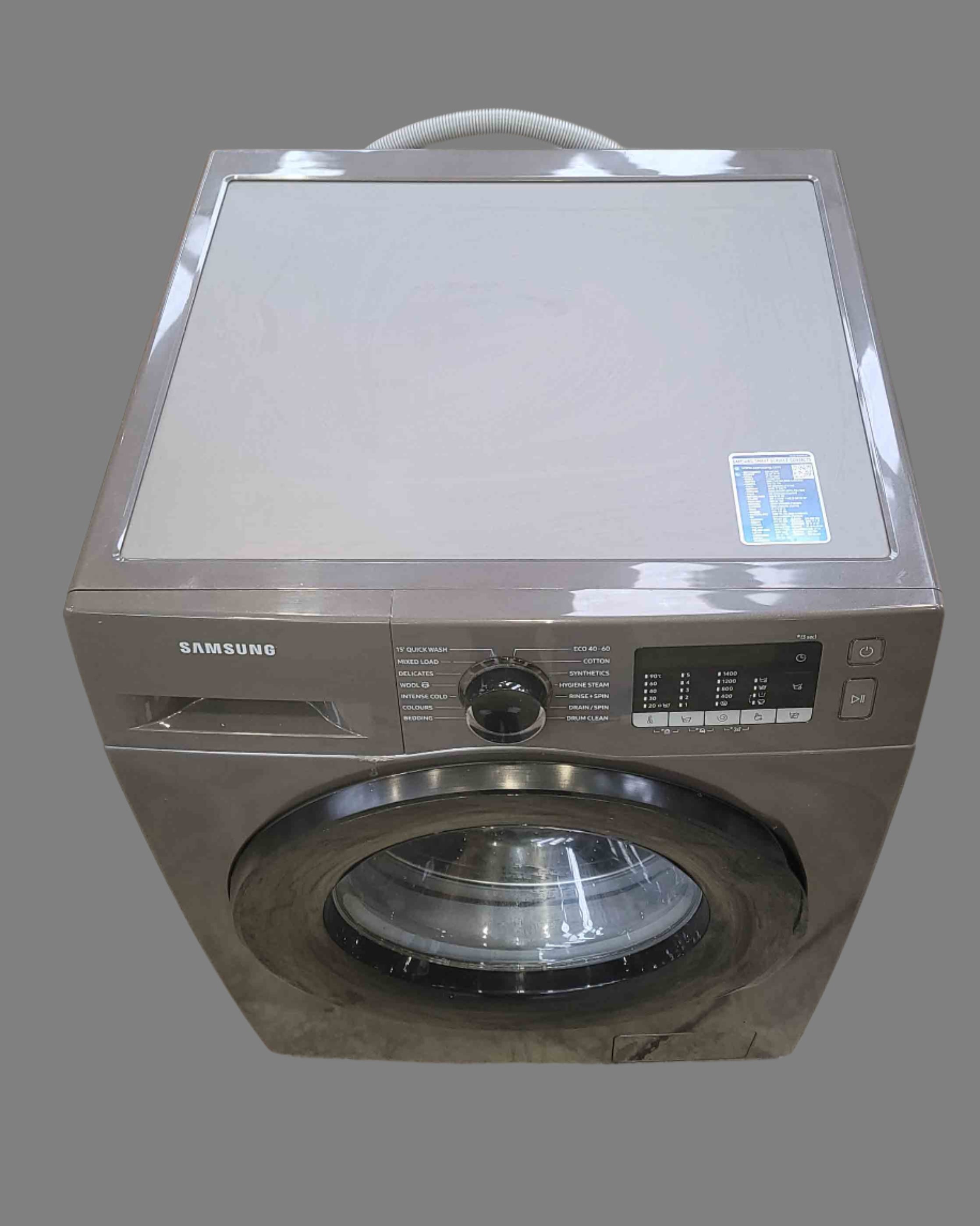 SAMSUNG 8kg Washing Machine Grey ww80ta046ae