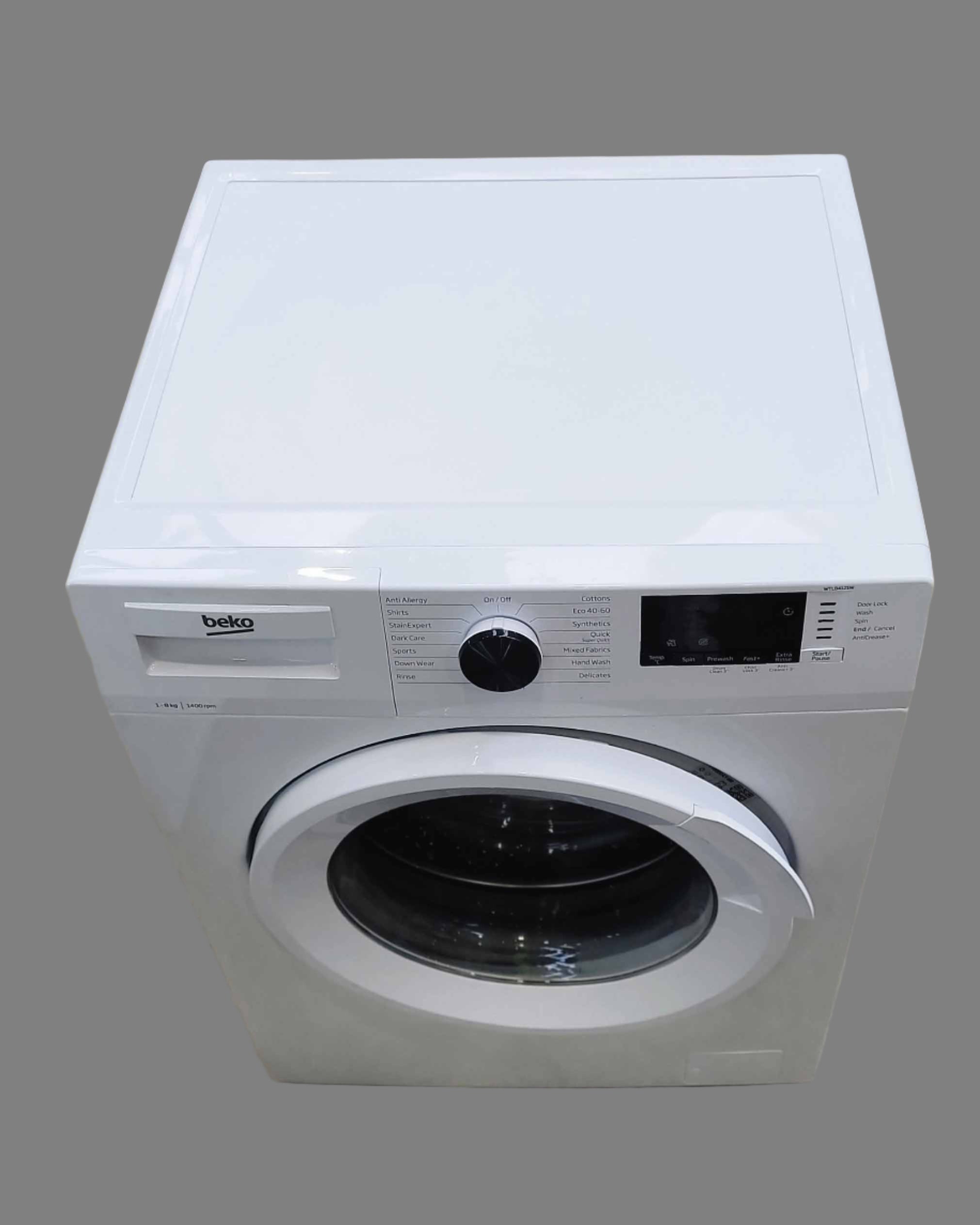 BEKO 8kg Washing Machine White wtl84121w