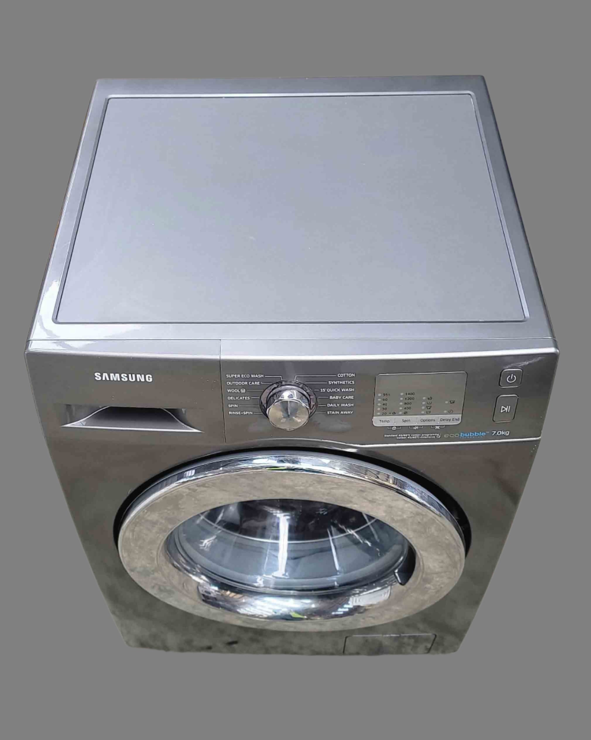 SAMSUNG 7kg Washing Machine Grey WF70F5EDW4X