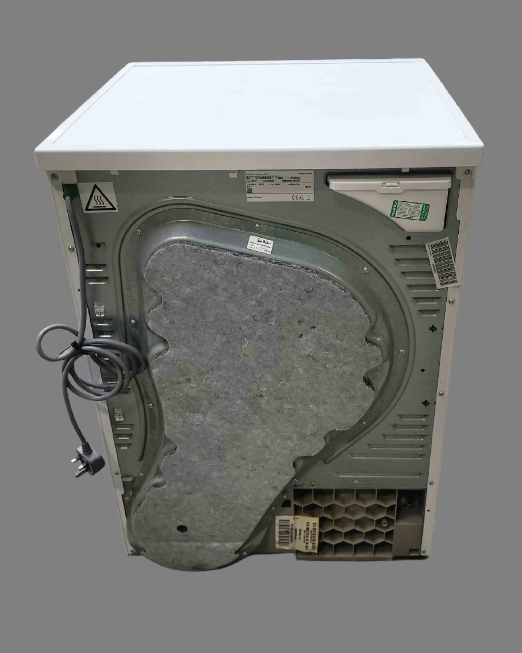 BOSCH Condenser Dryer WTN83200GB White 8kg