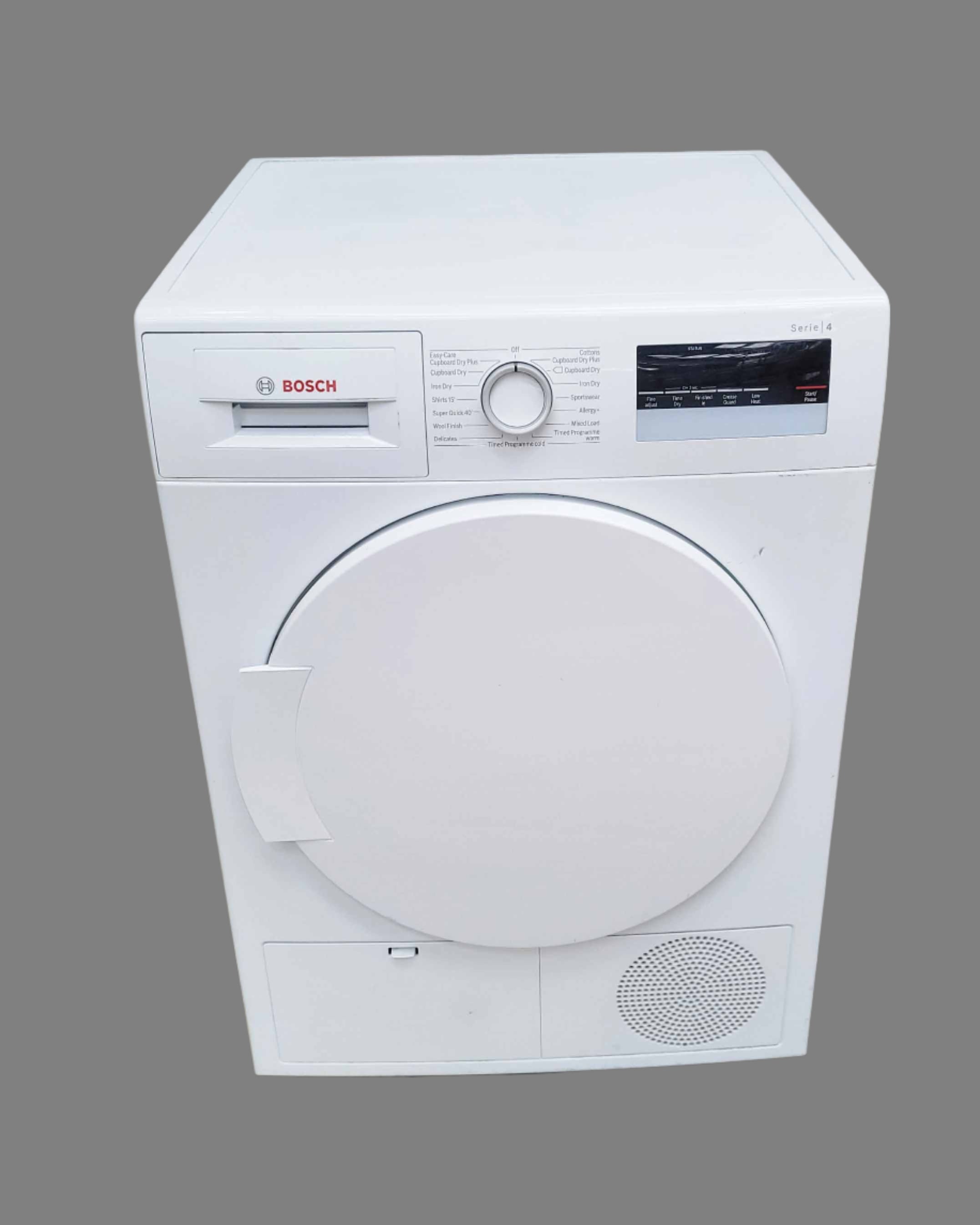 BOSCH Condenser Dryer WTN83200GB White 8kg