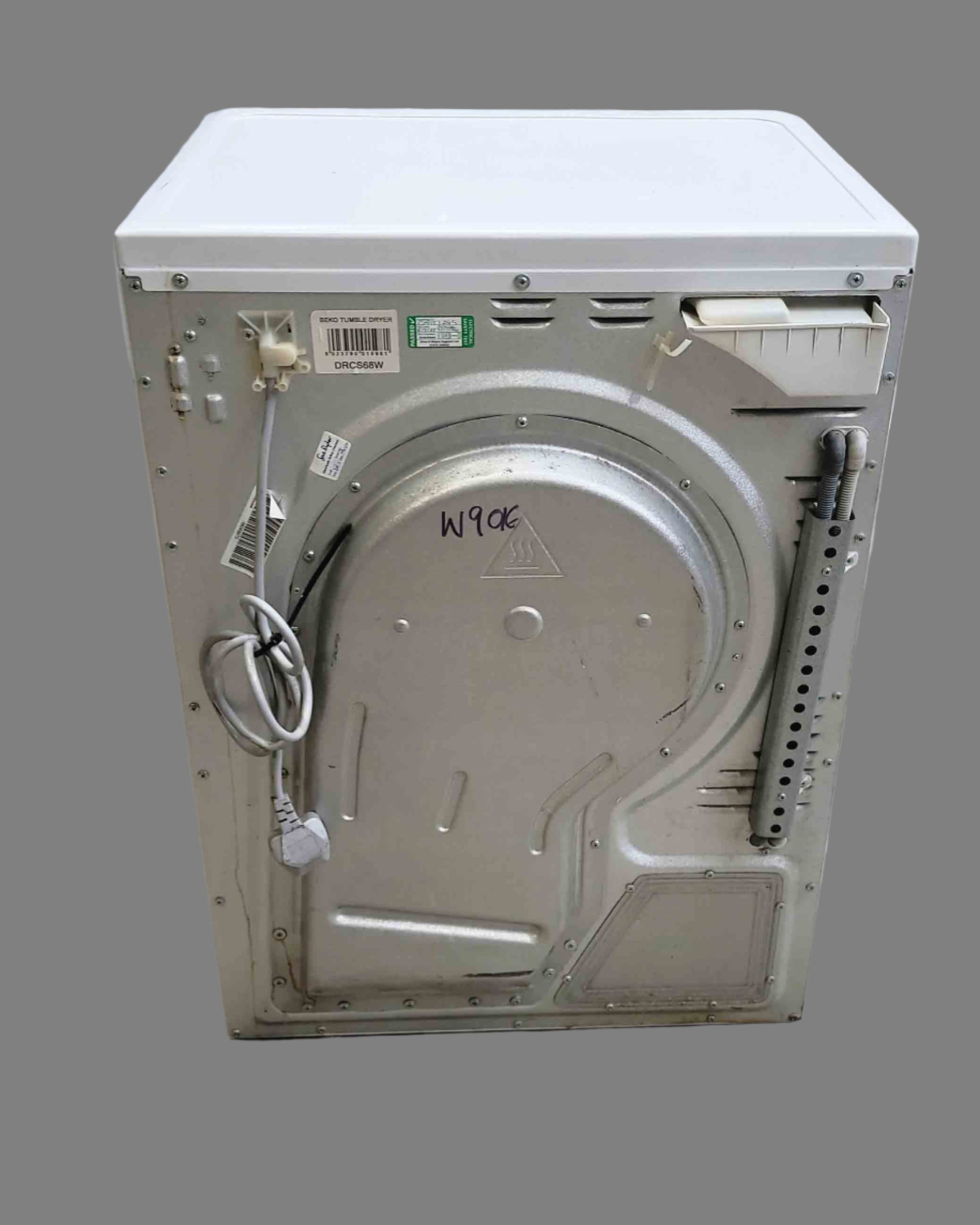 BEKO Condensing Dryer DRCS 68 W White 6kg
