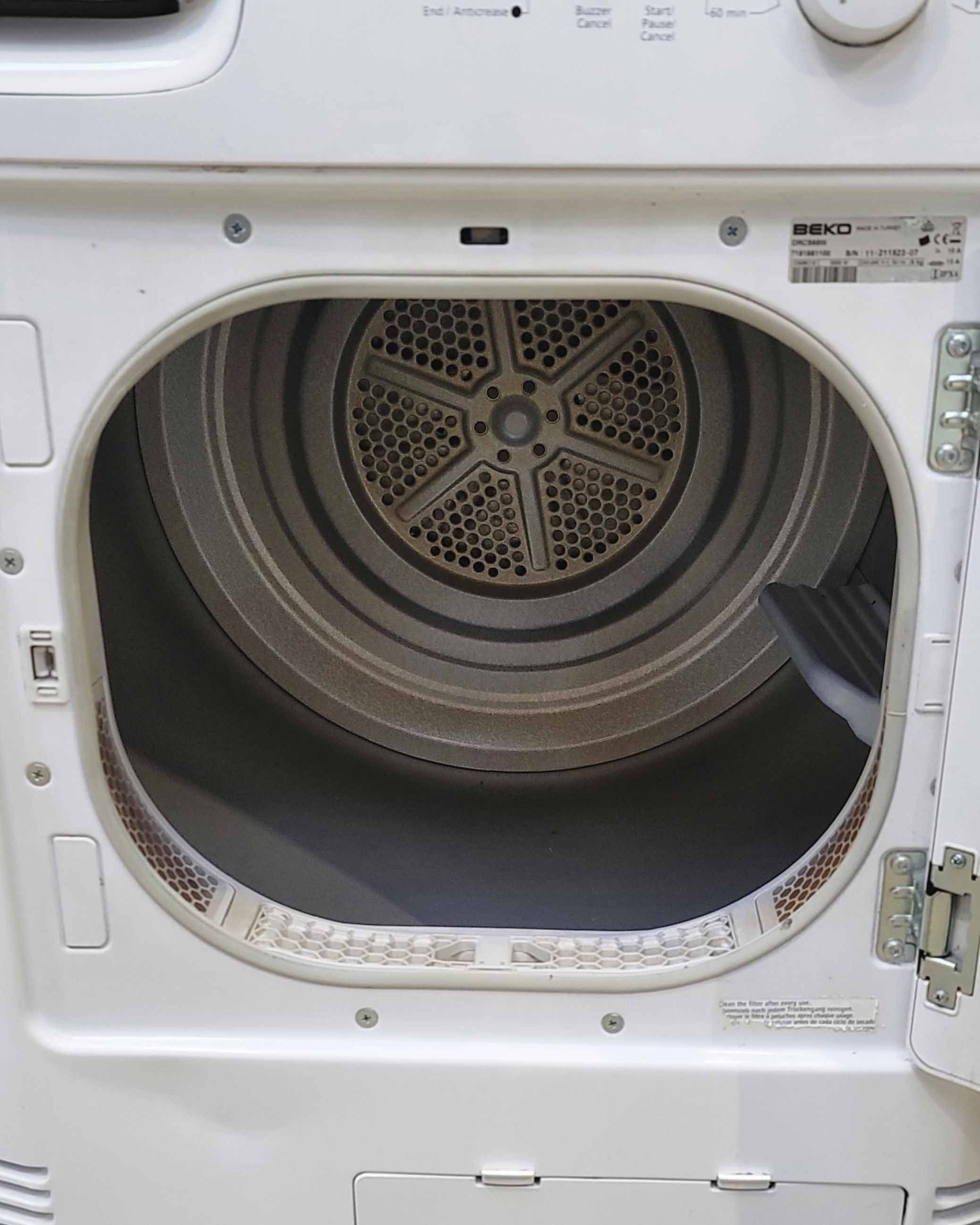 BEKO Condensing Dryer DRCS 68 W White 6kg