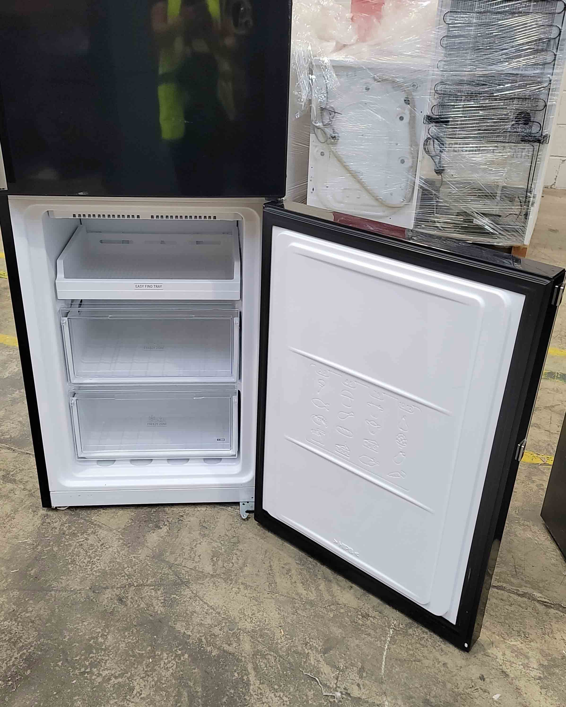 HOTPOINT Large Black Fridge Freezer H5T811IKH1