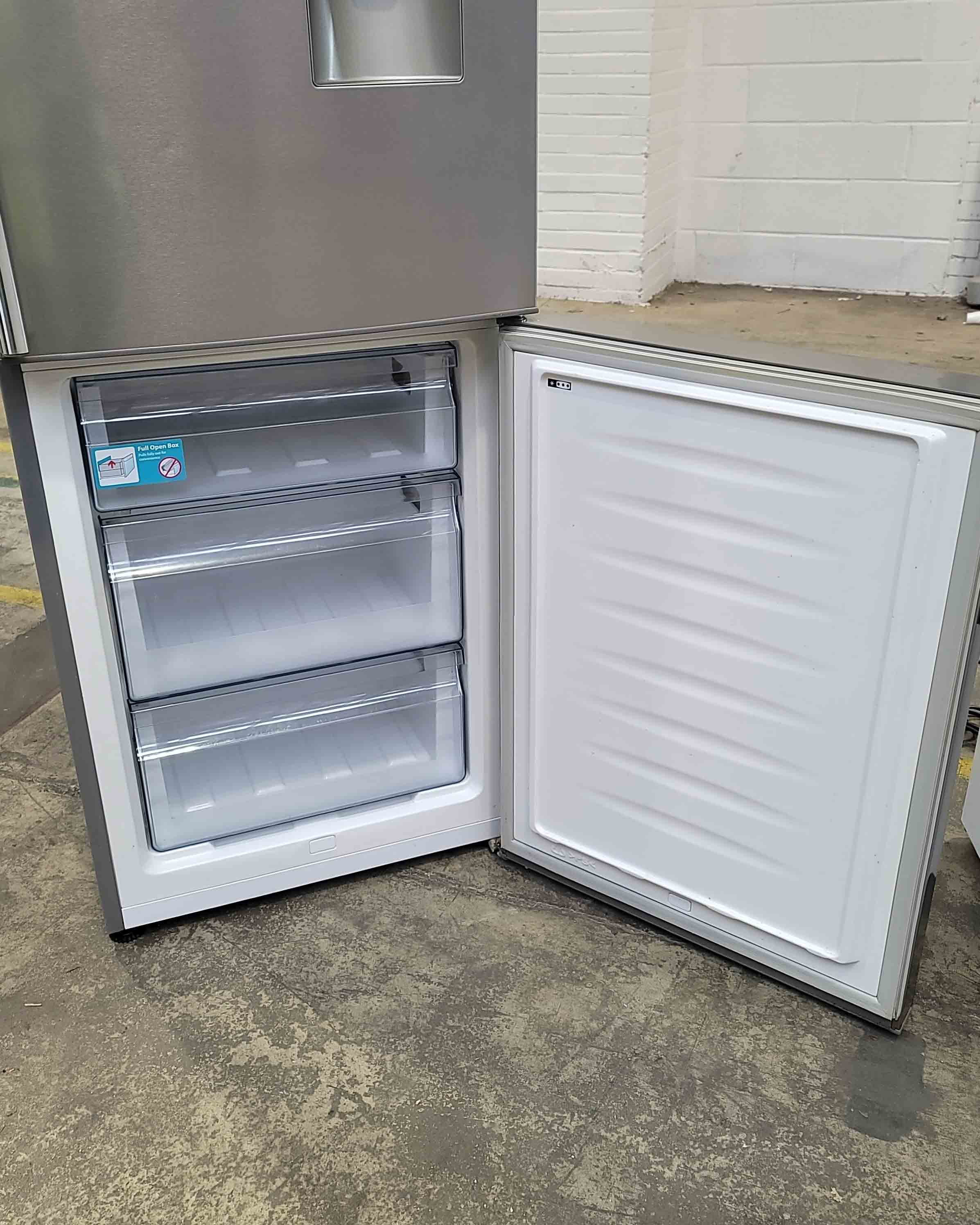 KENWOOD Large Silver Fridge Freezer KFCD60X15