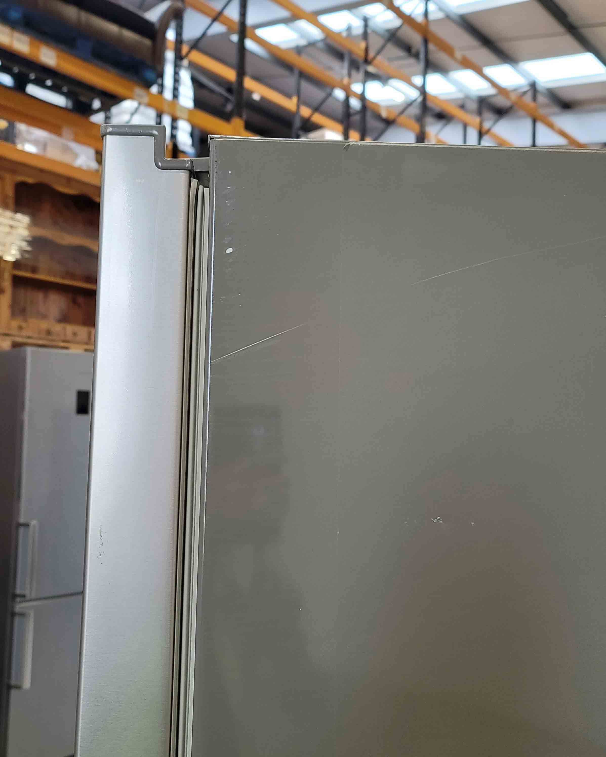 KENWOOD Large Silver Fridge Freezer KFCD60X15