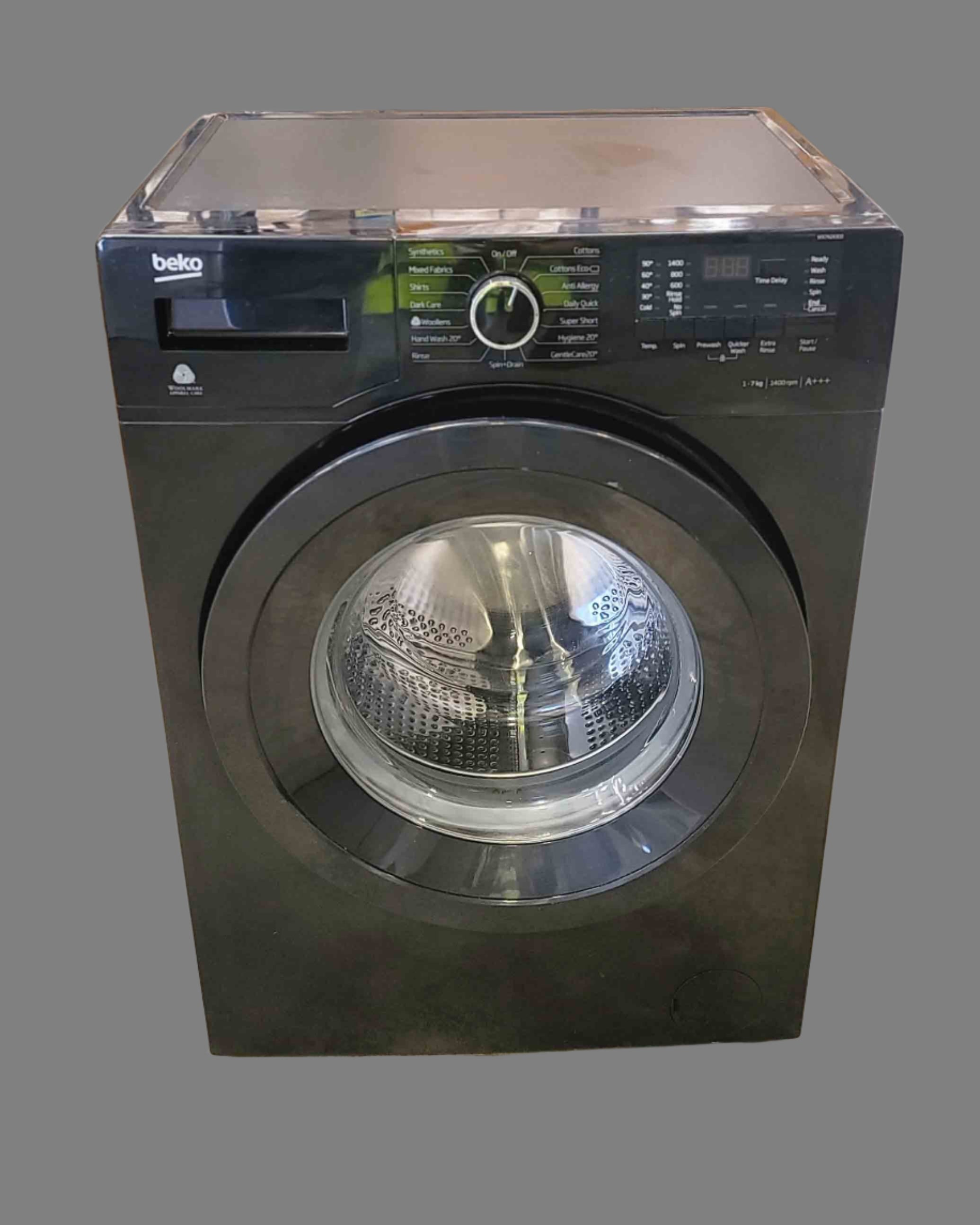 BEKO Washing Machine WX 742430B 7kg Black
