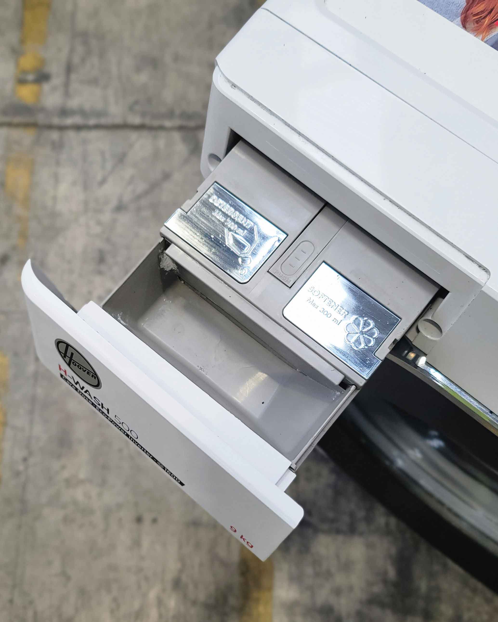 HOOVER Washing Machine HWDB69AMBC/1-80 White 9kg