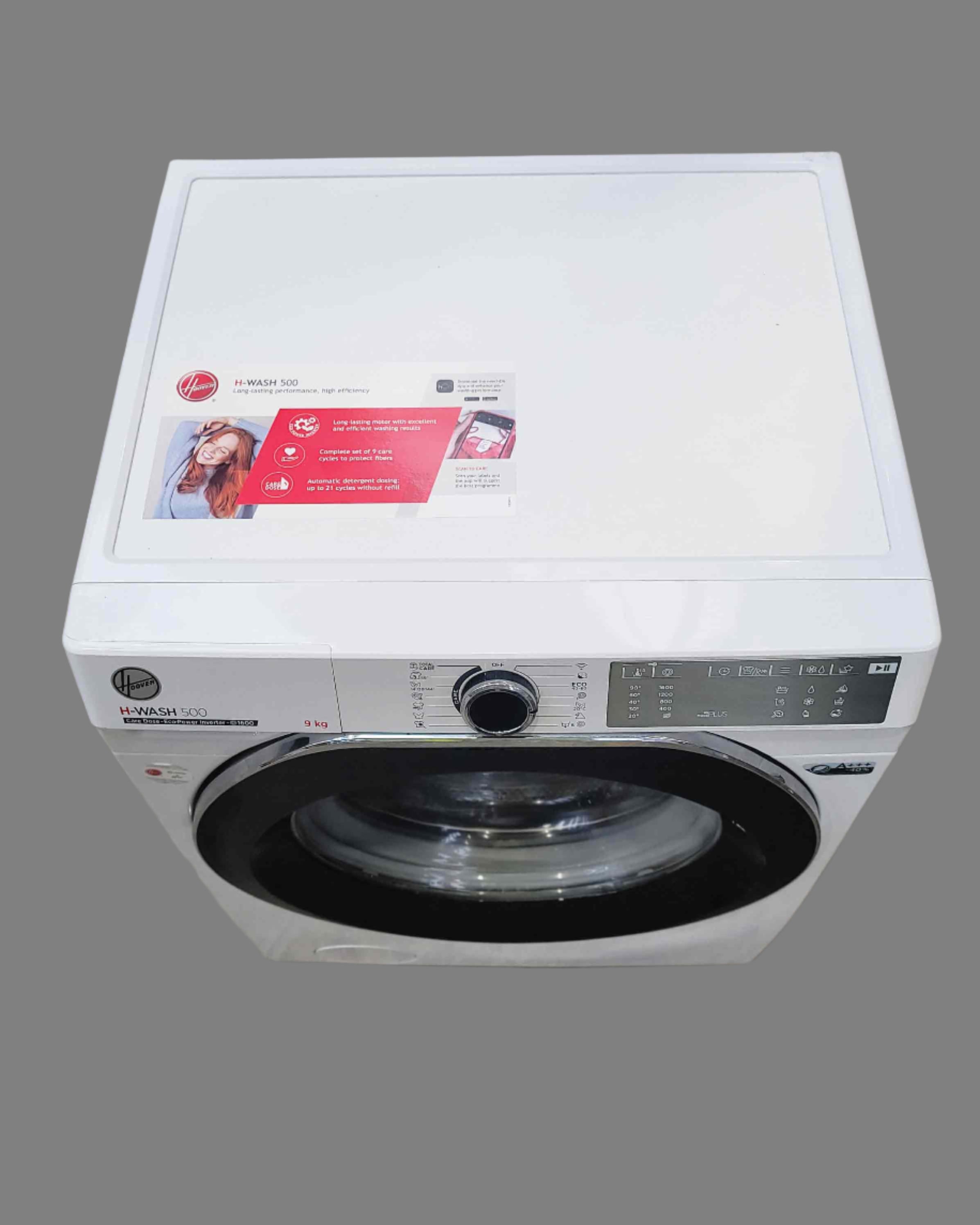 HOOVER Washing Machine HWDB69AMBC/1-80 White 9kg