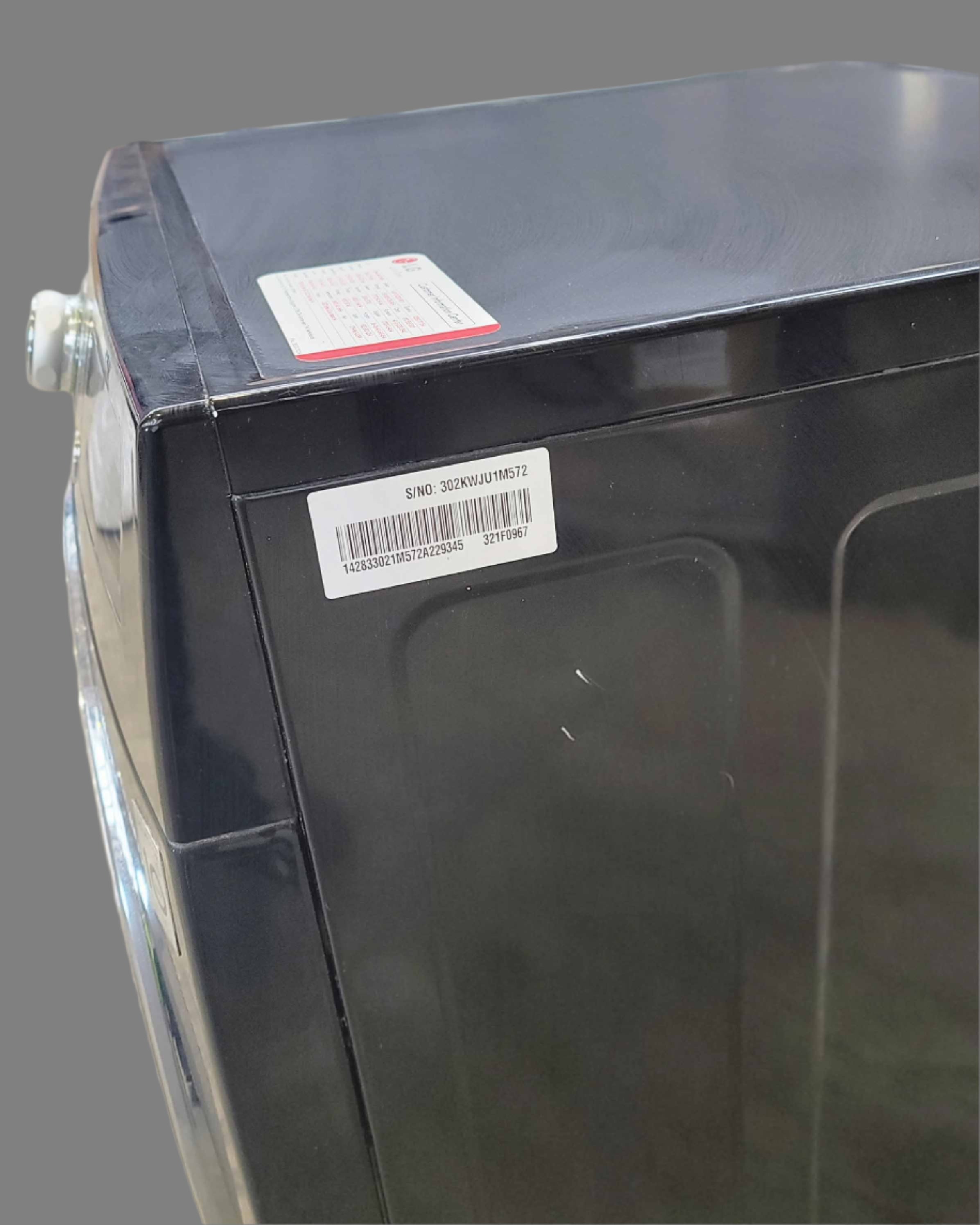 LG Washing Machine F14A8FD6 Black 9kg