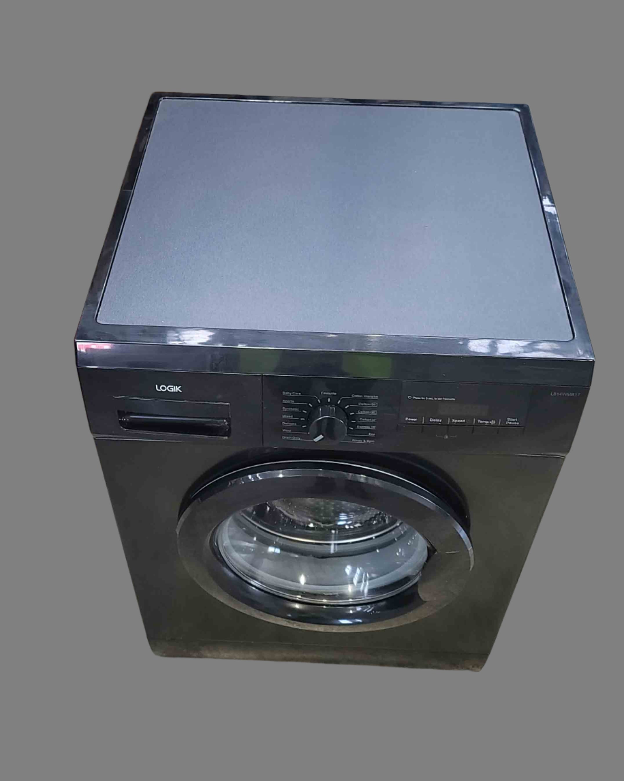 LOGIK Washing Machine L814WMB17 8kg Black
