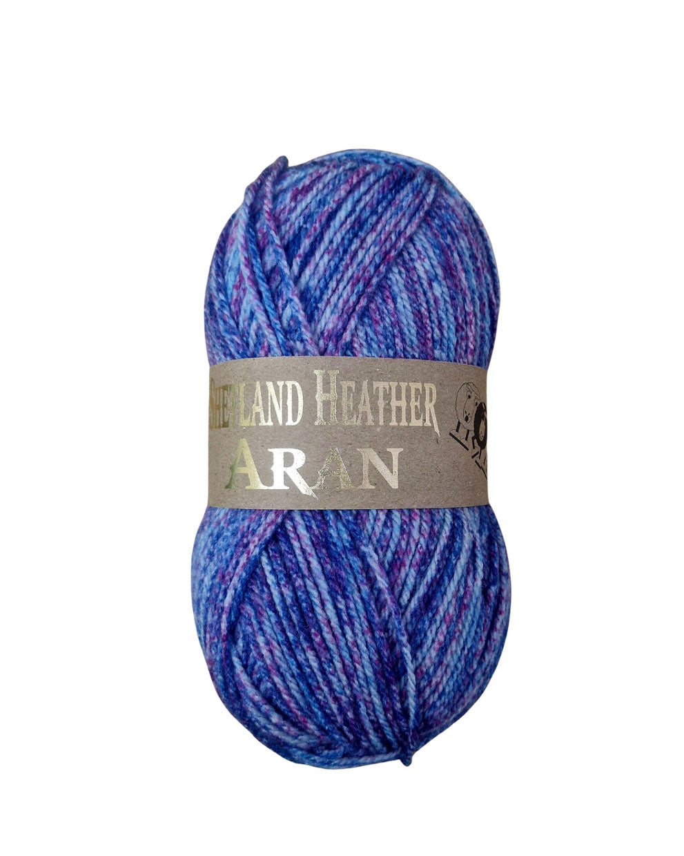 Woolcraft Shetland Heather Aran Wool 100g
