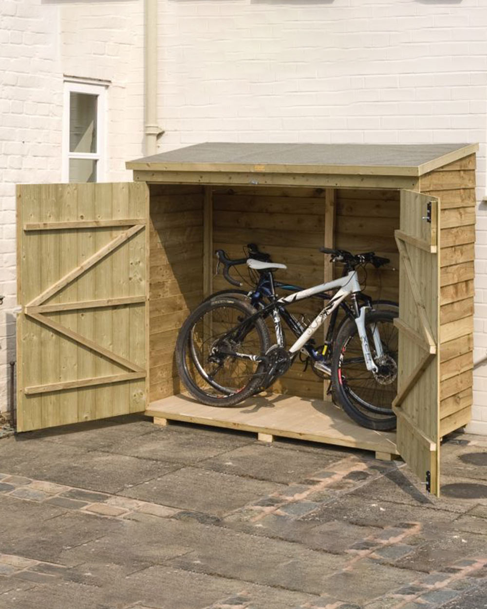 Large Garden Bike Shed Storage 10 Year Guarantee 6' x 3'
