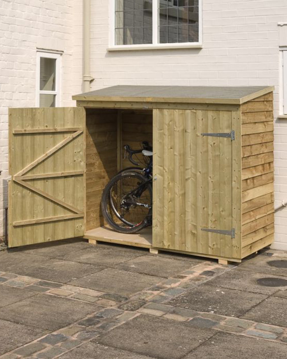 Large Garden Bike Shed Storage 10 Year Guarantee 6' x 3'