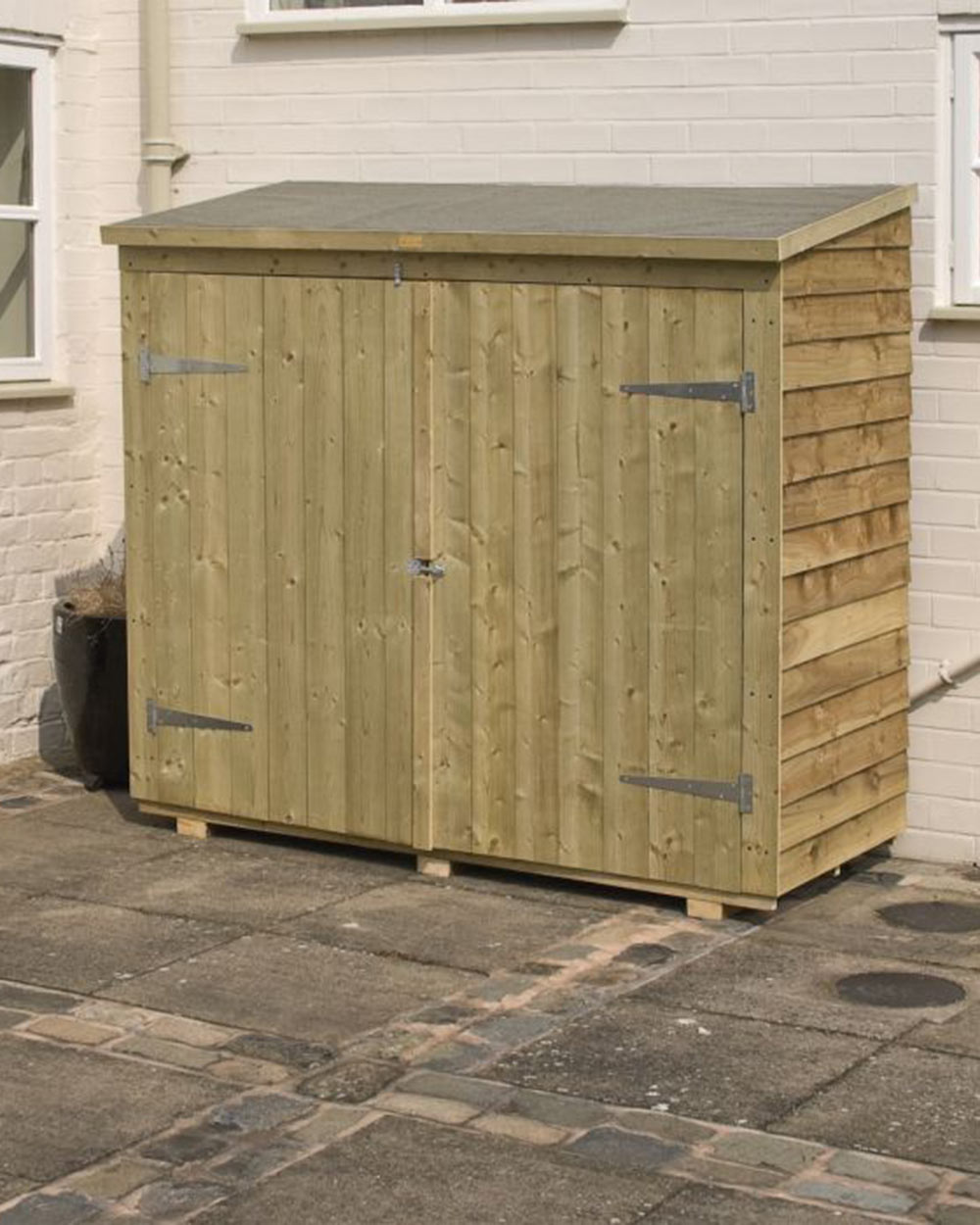 Large Garden Bike Shed Storage 10 Year Guarantee 6' x 3'
