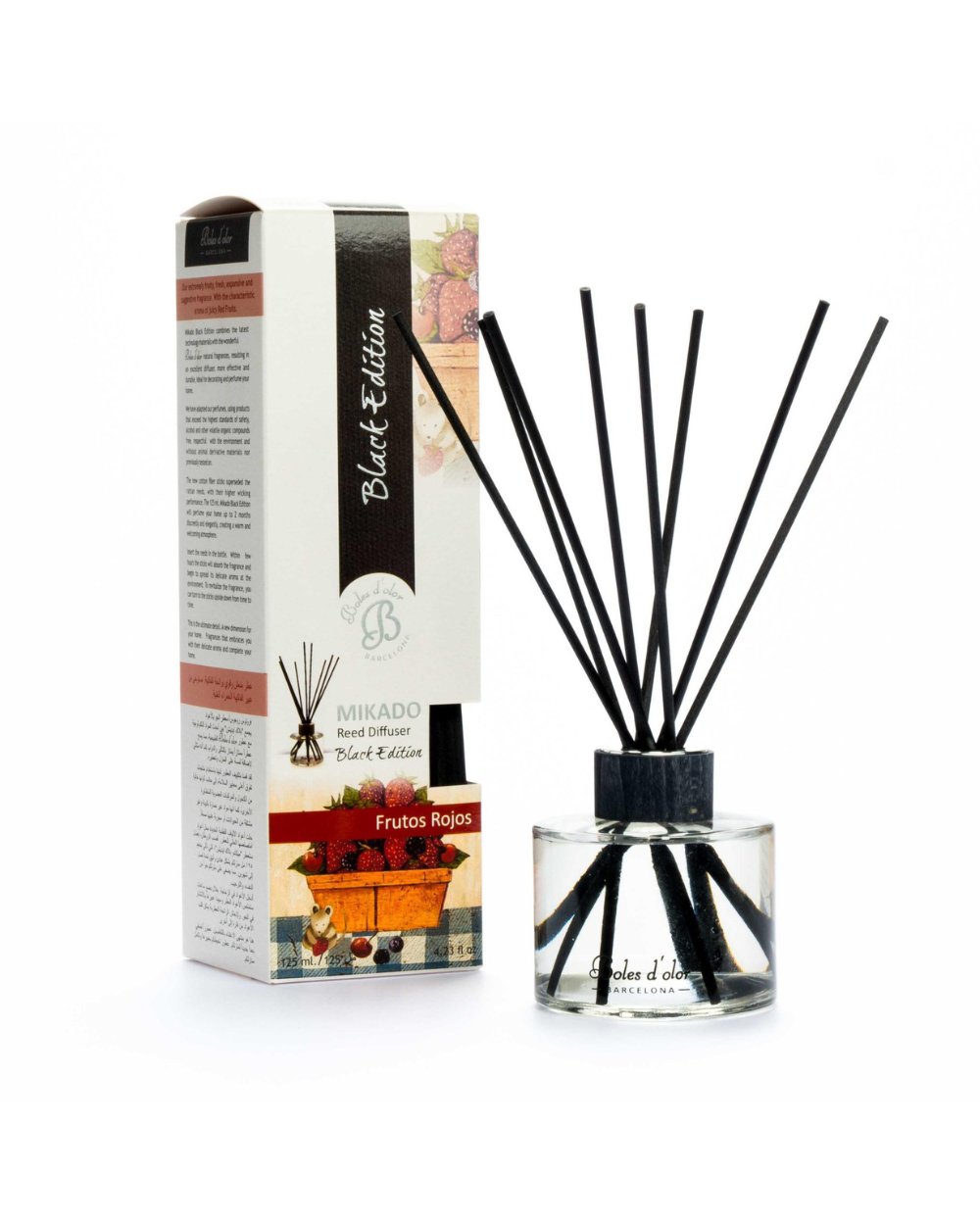 Boles d'olor Black Edition Reed Diffuser 125ml