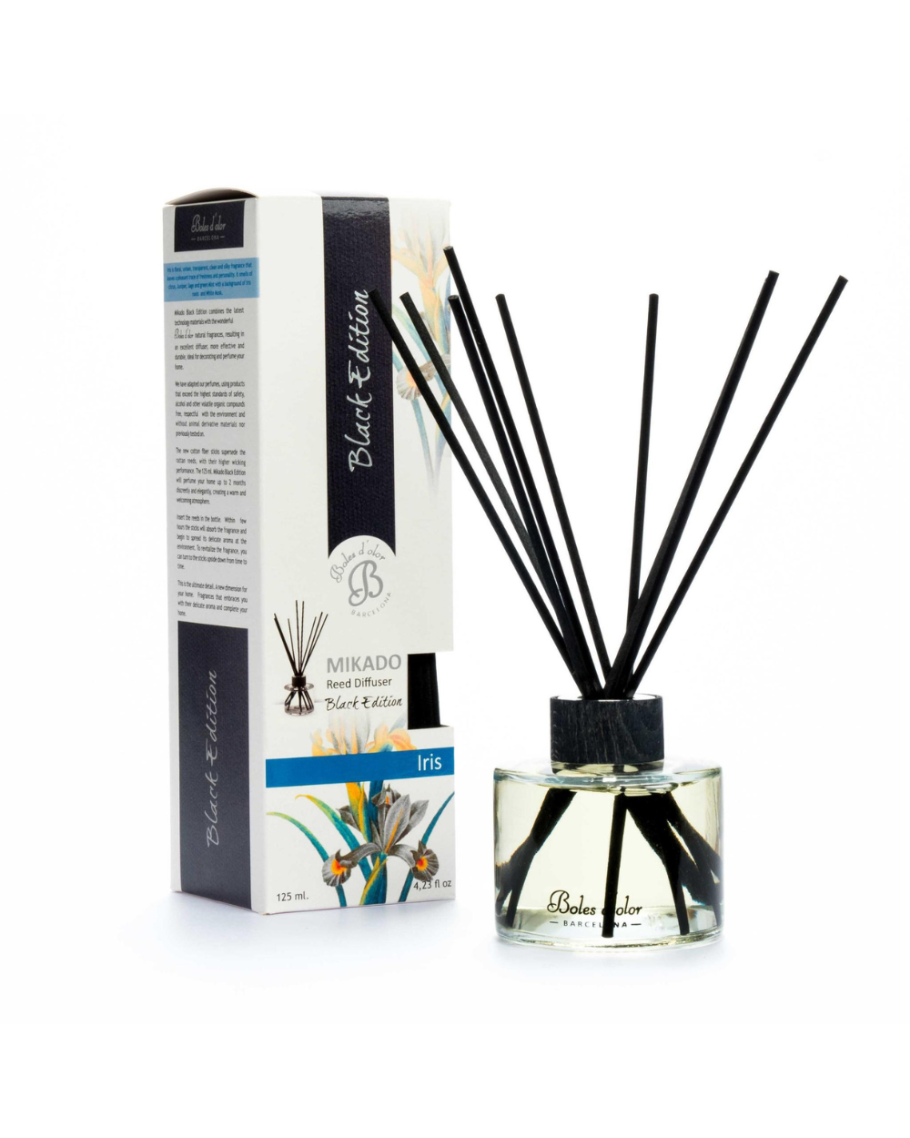 Boles d'olor Black Edition Reed Diffuser 125ml