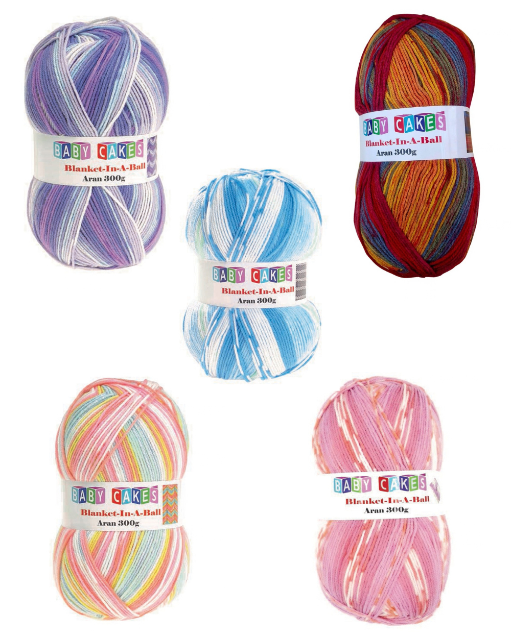 Woolcraft Blanket in a Ball Aran Wool 300g
