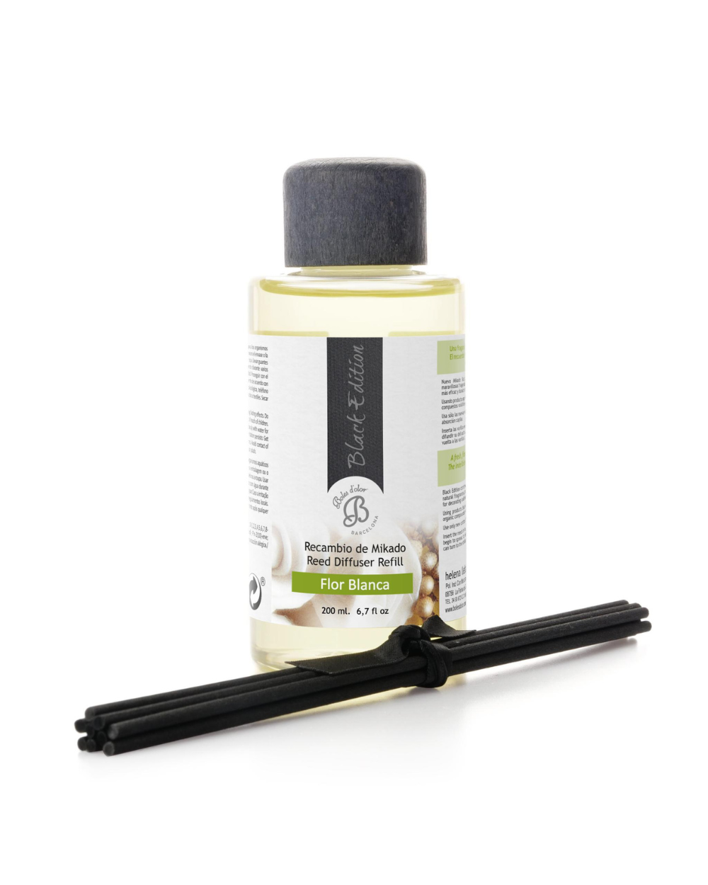 Boles d'olor Black Edition Reed Diffuser Refill 200ml
