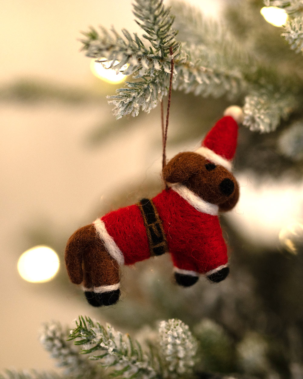 Christmas Tree Decoration Handmade Dachshund