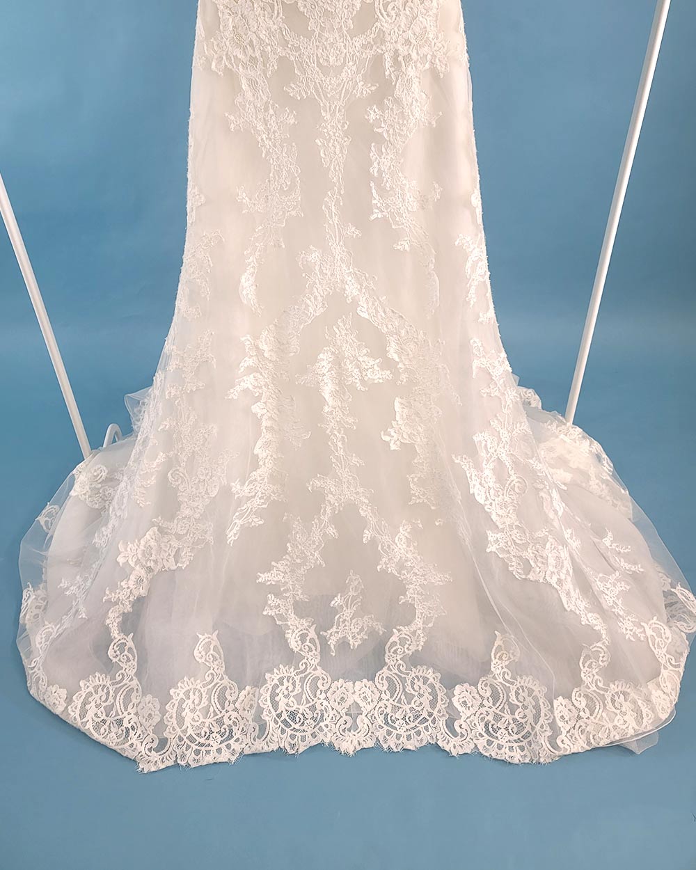Ella Rosa Ivory A Line Strapless Wedding Dress Size 10
