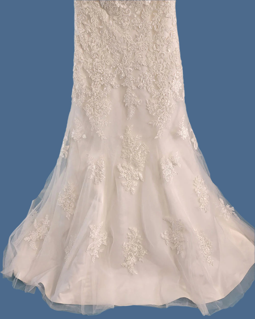 Amanda Wyatt Ivory Strapless Wedding Dress Size 10