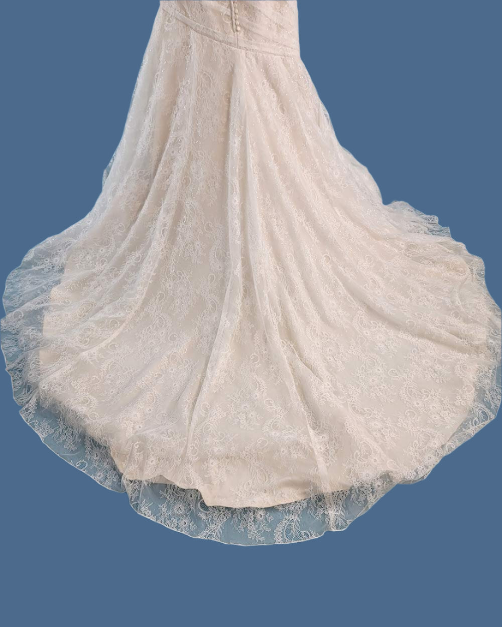 Jasmine Collection Ivory Strapless Wedding Dress Size 10
