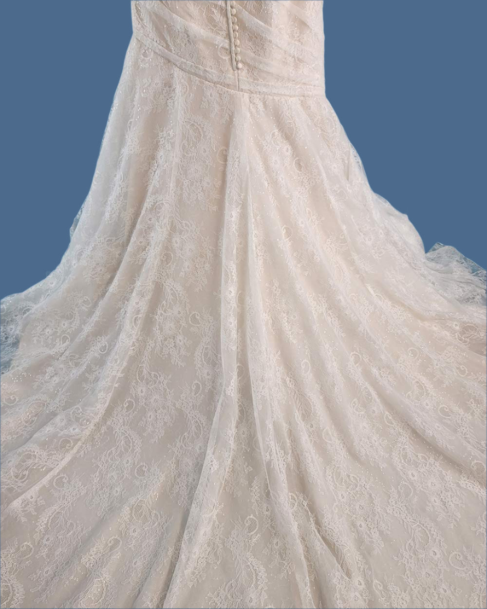 Jasmine Collection Ivory Strapless Wedding Dress Size 10