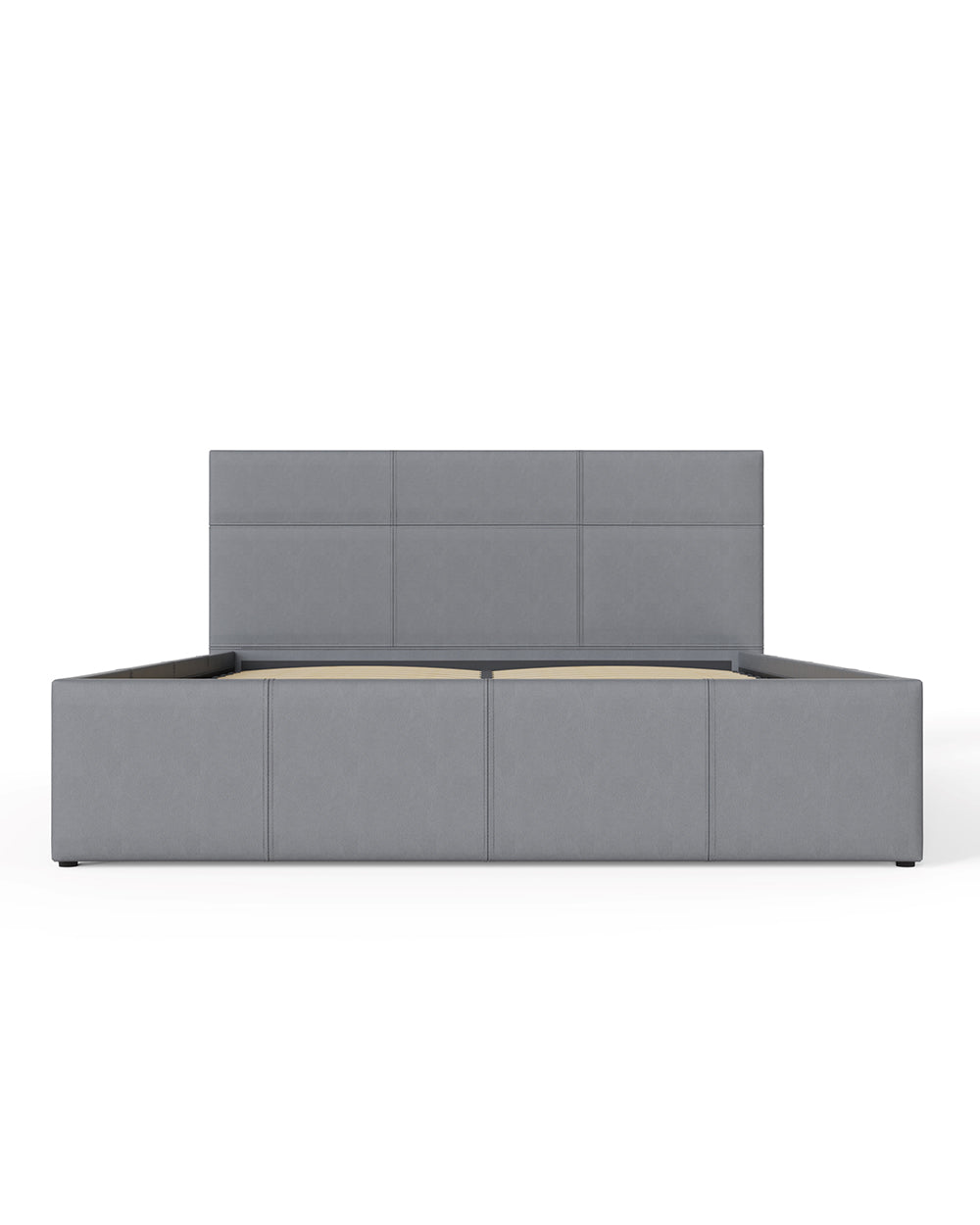 bed frame on a white background