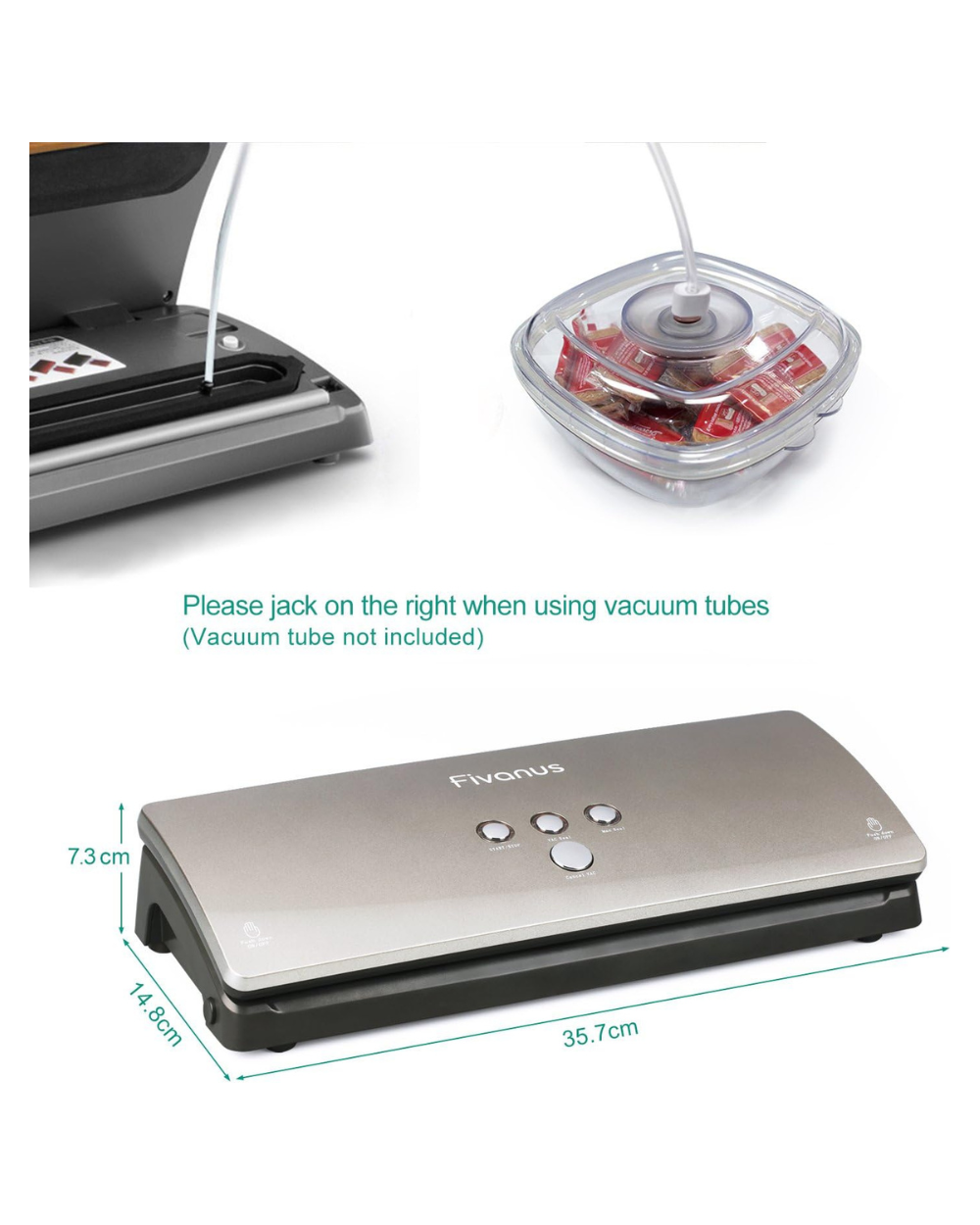 Fivanus Vacuum Food Sealer 3 in 1 DS-100