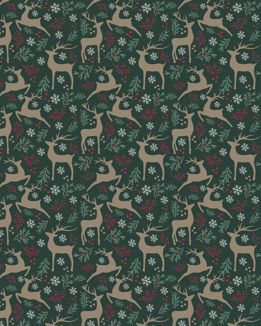 Luxury Flannel Throw 120x150cm Christmas Reindeer