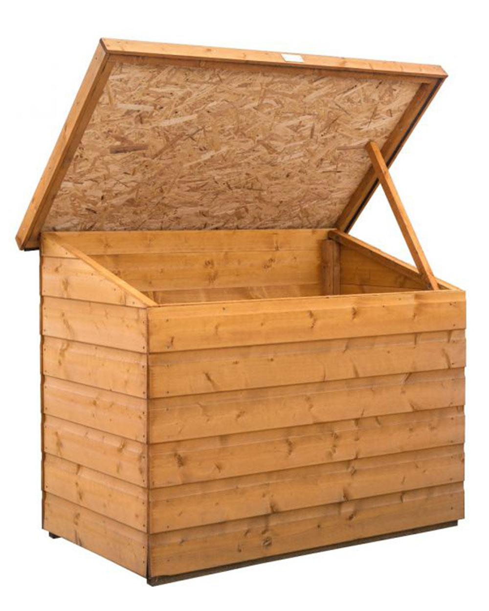 Large Wooden Garden Storage Box Chest 460L Capacity