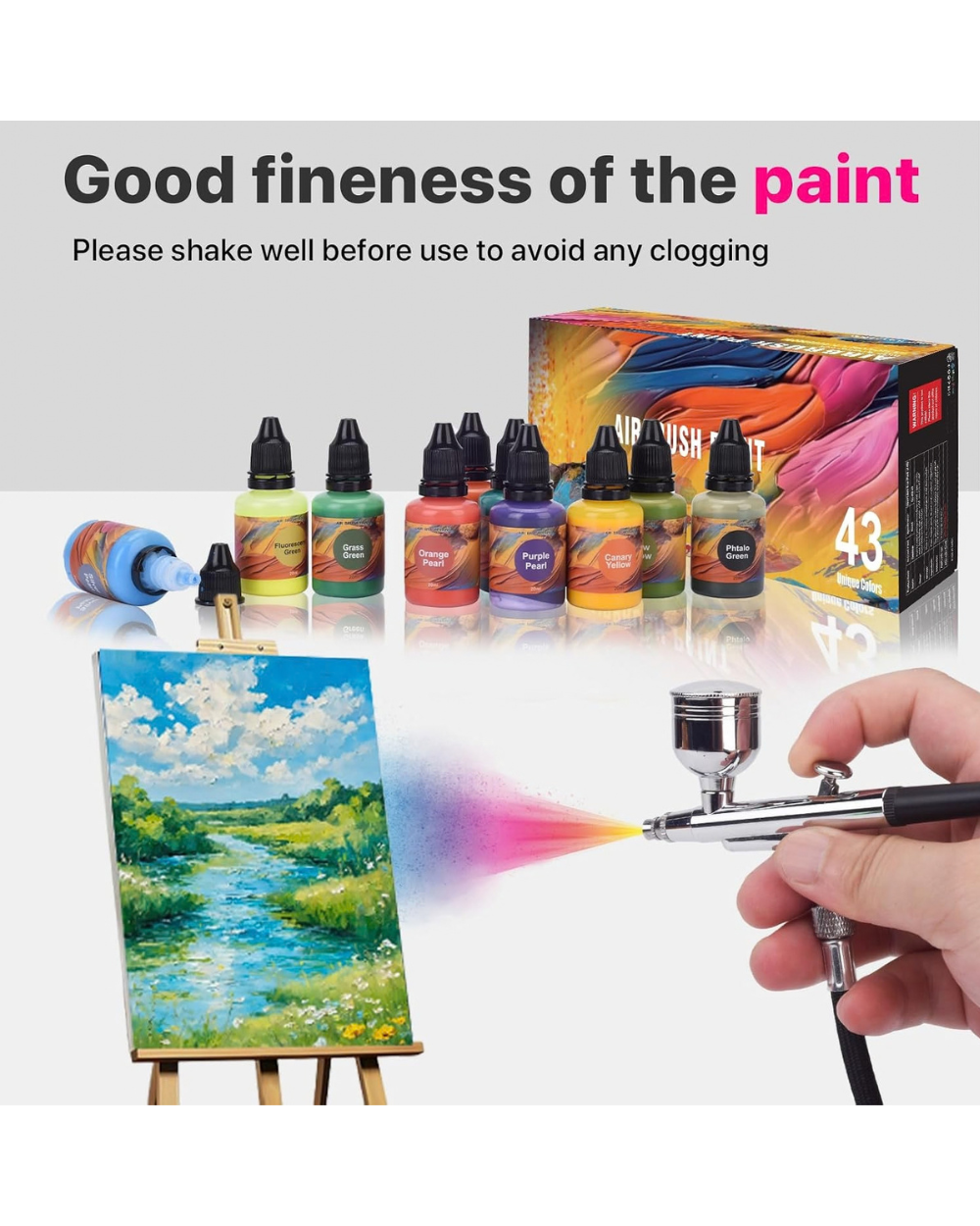 Gocheer Airbrush Paint Set 43 Piece