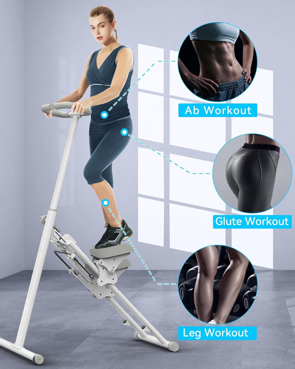 Healfith Climbing Machine Stair Stepper DSJ002