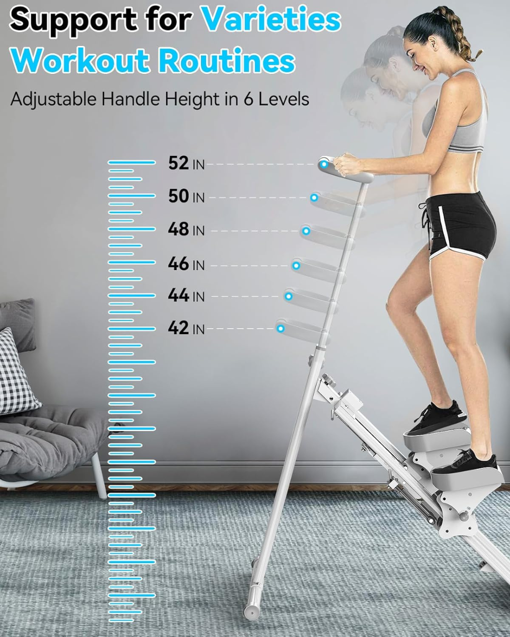 Healfith Climbing Machine Stair Stepper DSJ002