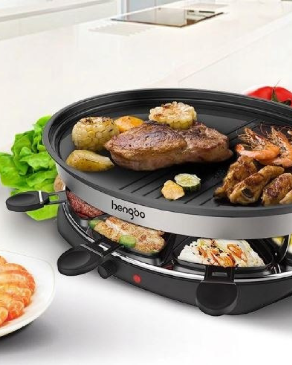 HengBo Electric Raclette Grill HB-505A