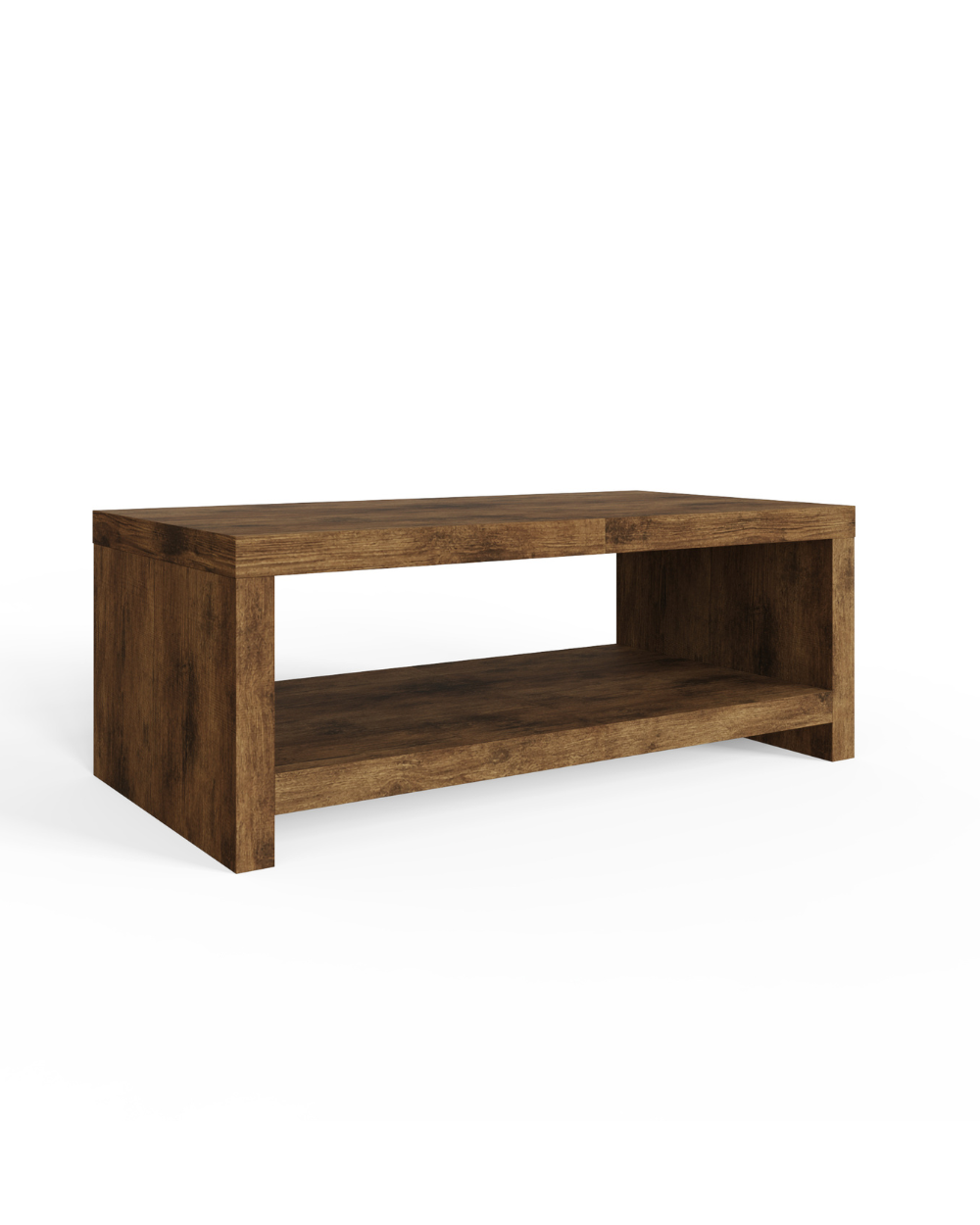 Jakarta Coffee Table With Shelf Mango Wood Effect