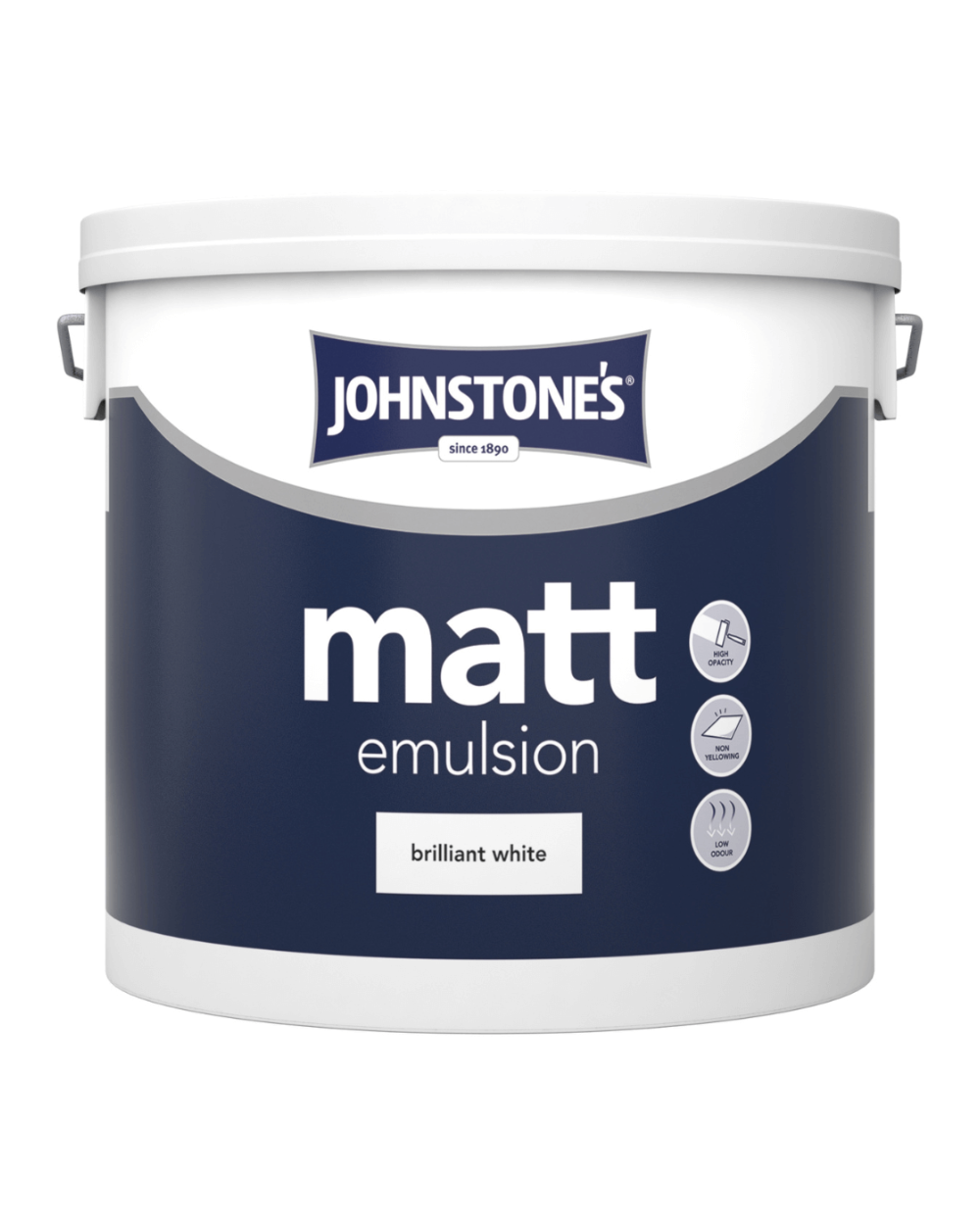 Johnstone's Matt Emulsion Brilliant White 5L