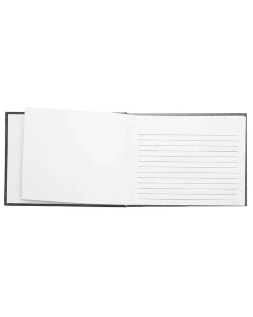 Funeral Memory Guest Book Condolence Leatherette Black Gold