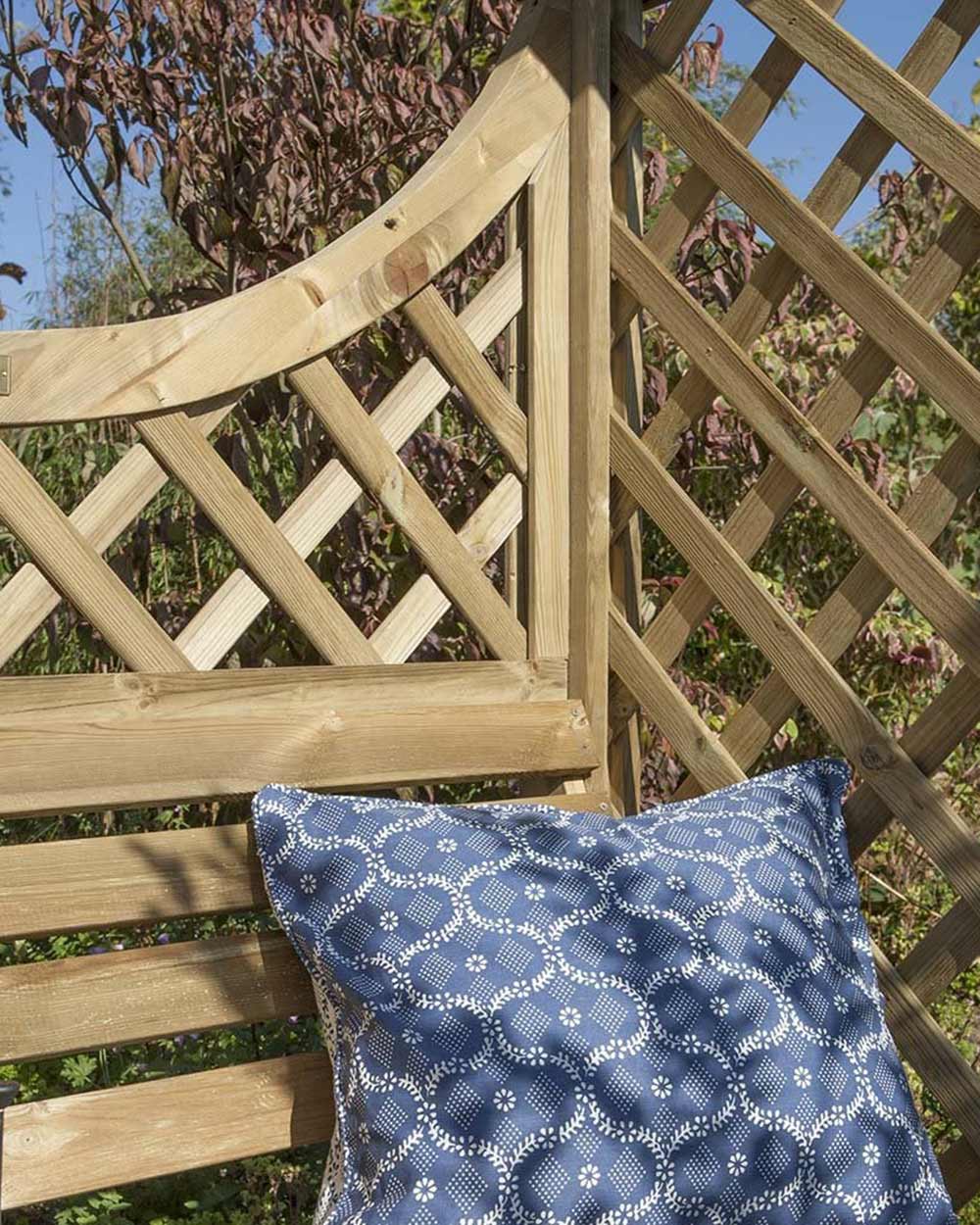 Wooden Garden Arbour Keswick Rowlinson 10 Year Guarantee