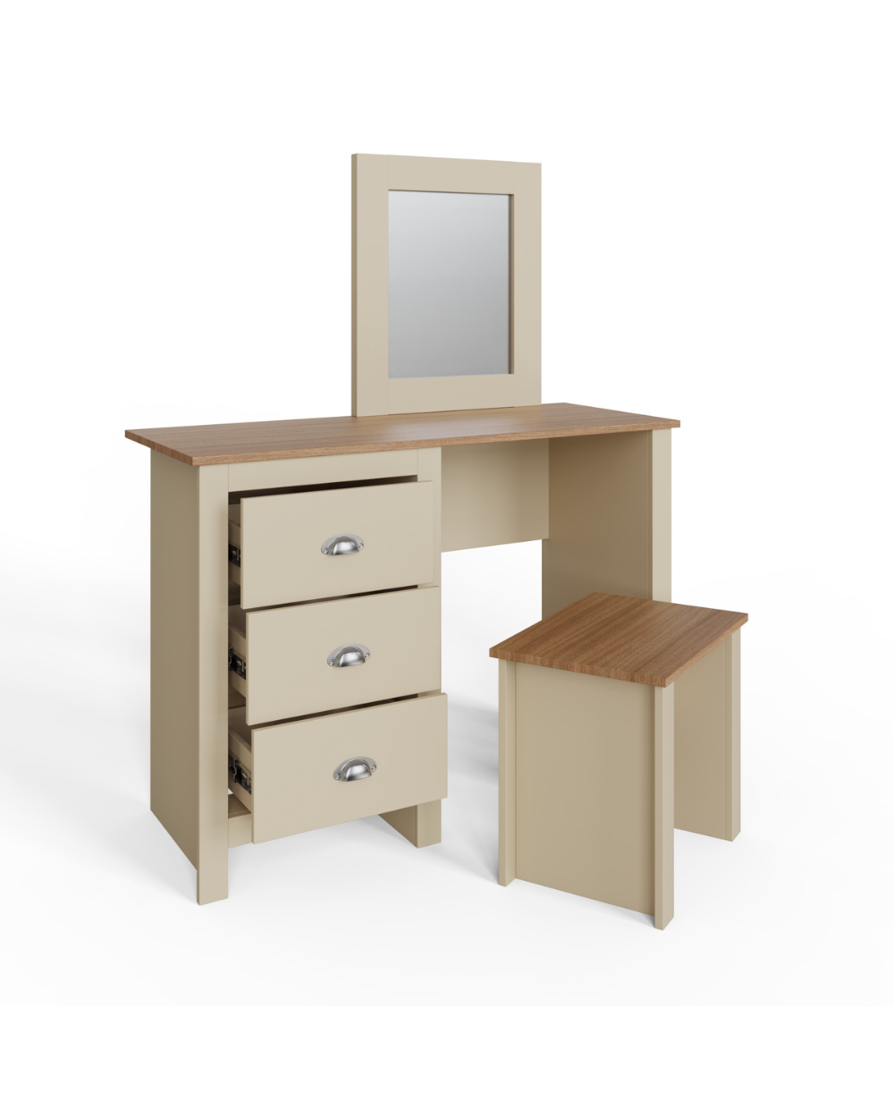 Lancaster Dressing Table Set Cream