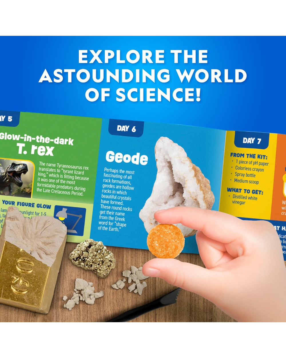 National Geographic Advent Calendar Science & Rock Collection