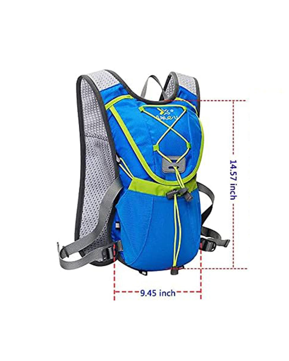 Hydration Vest Lightweight with 1.5L Hydration Bladder Black