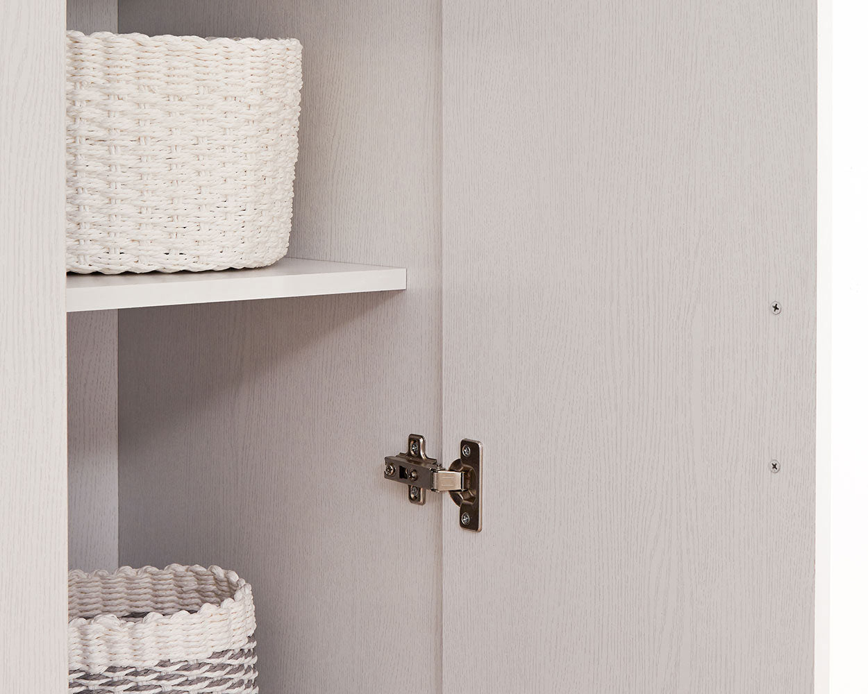 Panama 4 Piece Bedroom Furniture Set, White