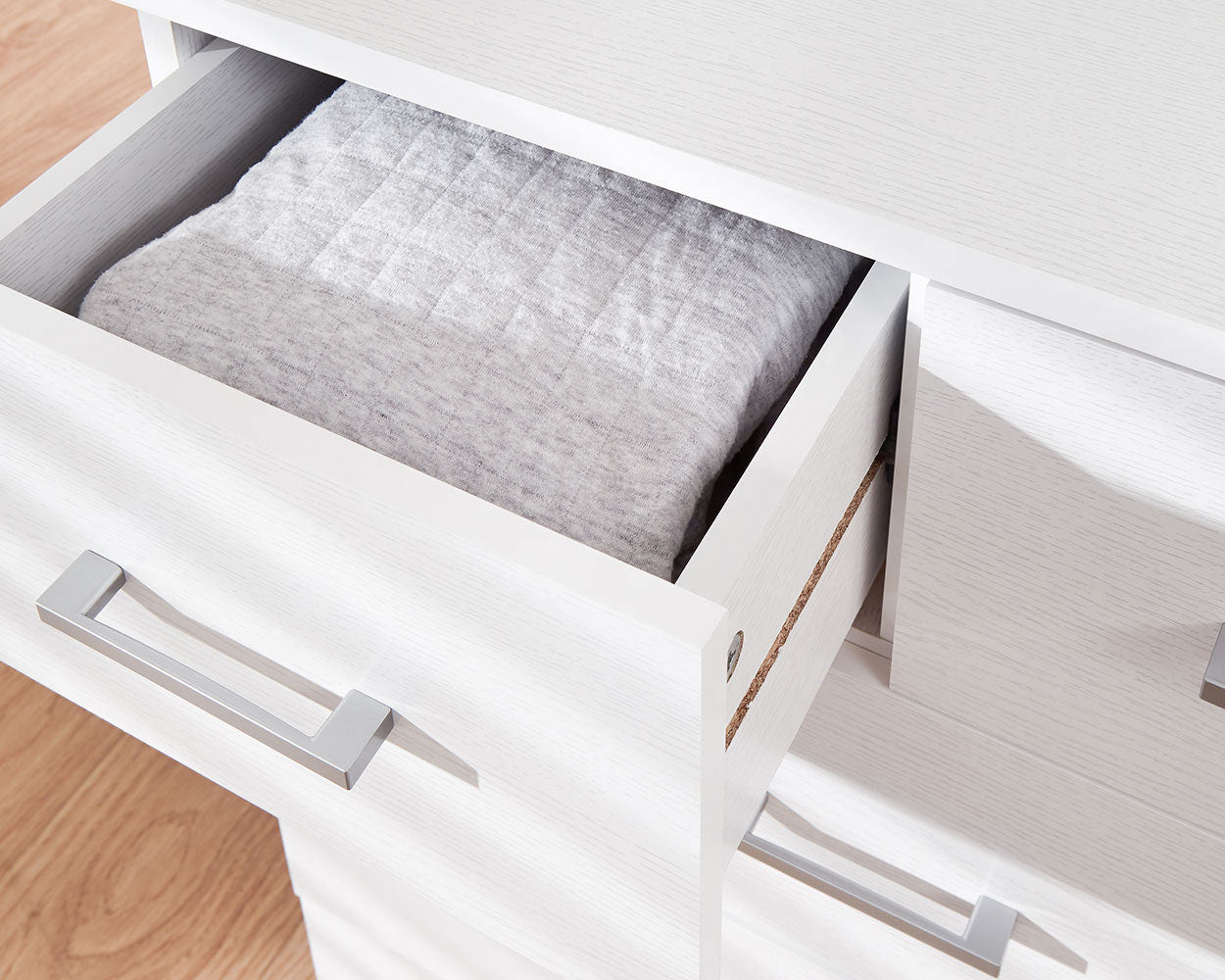 Panama 4 Piece Bedroom Furniture Set, White